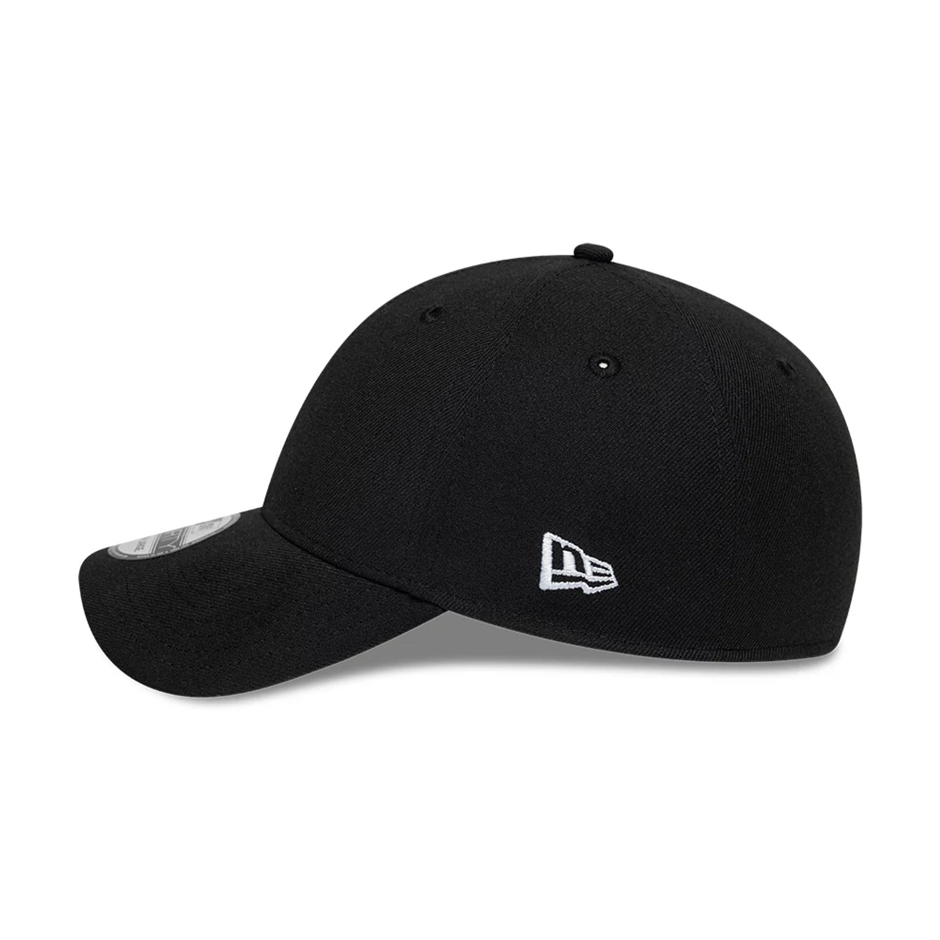 New Era Big Script Black 39THIRTY Stretch Fit Cap