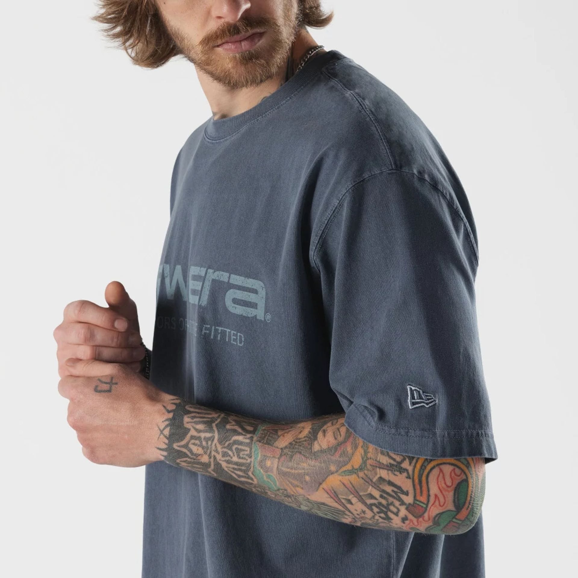 New Era Originators Navy T-Shirt