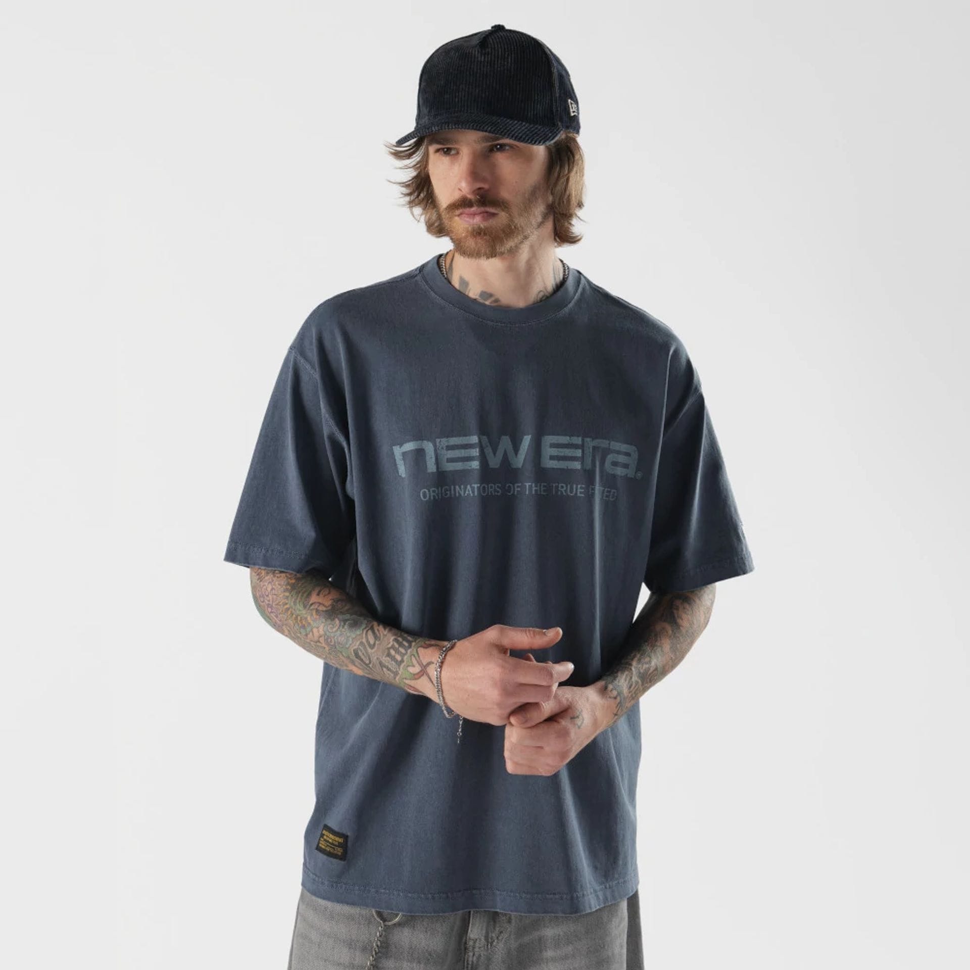 New Era Originators Navy T-Shirt