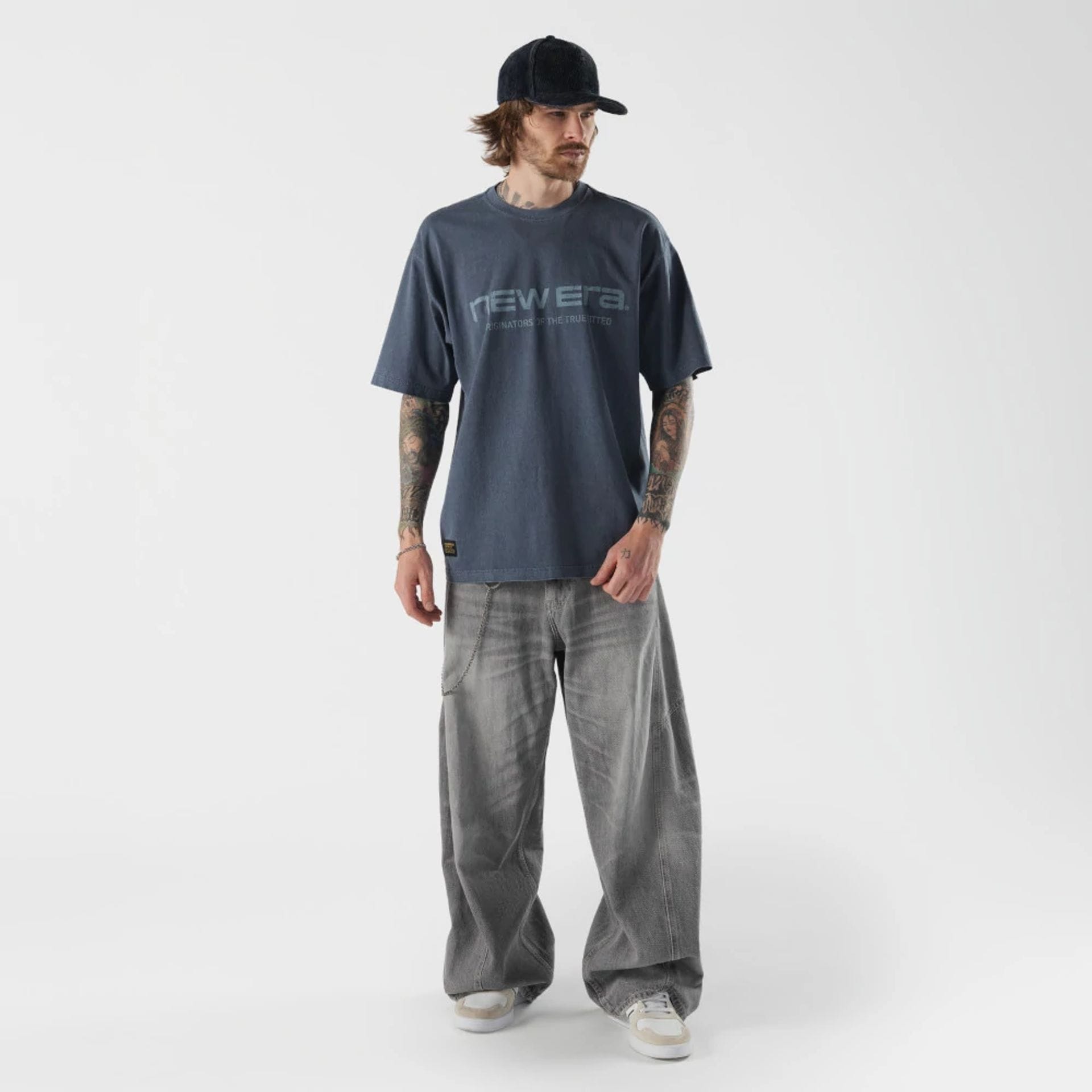 New Era Originators Navy T-Shirt