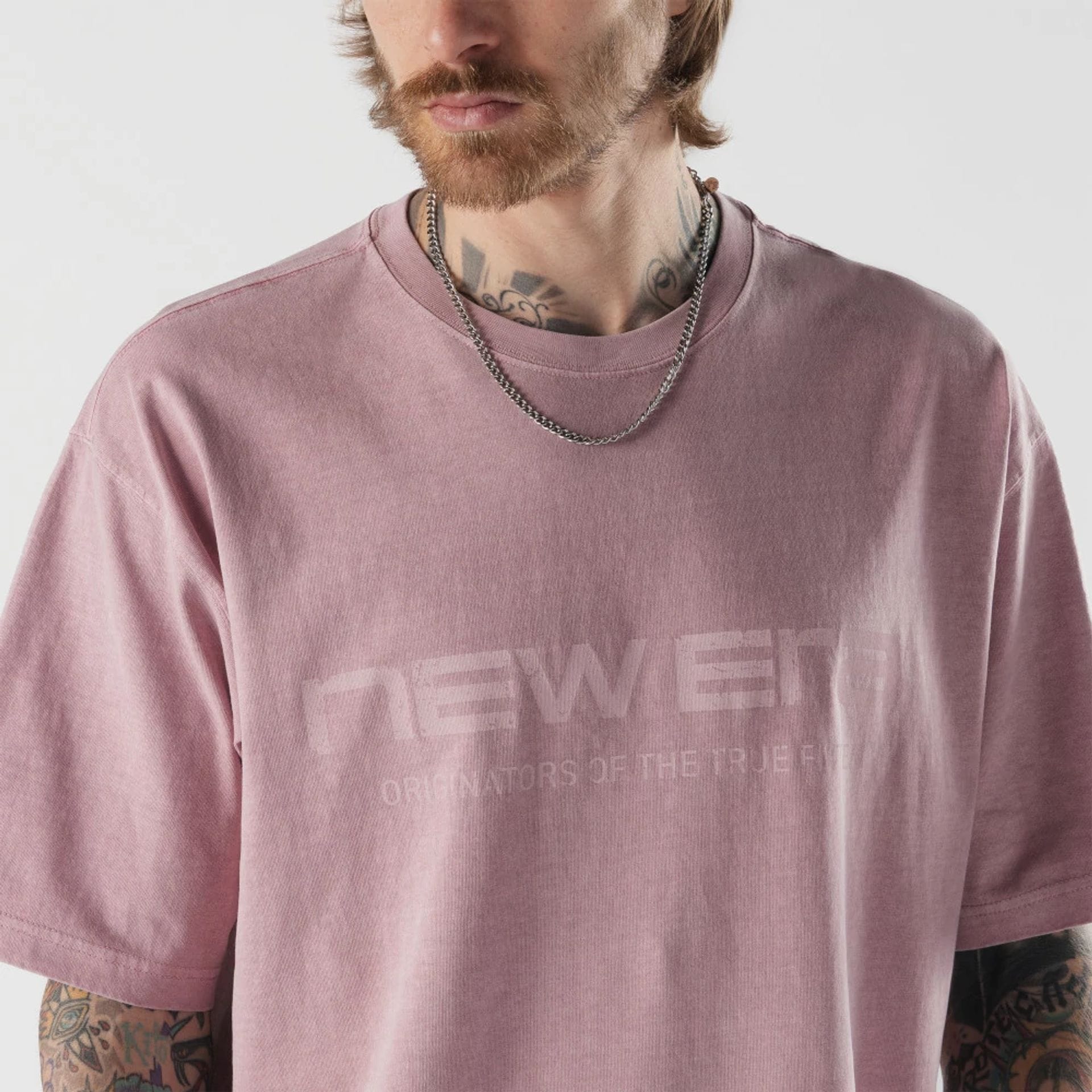New Era Originators Pink T-Shirt