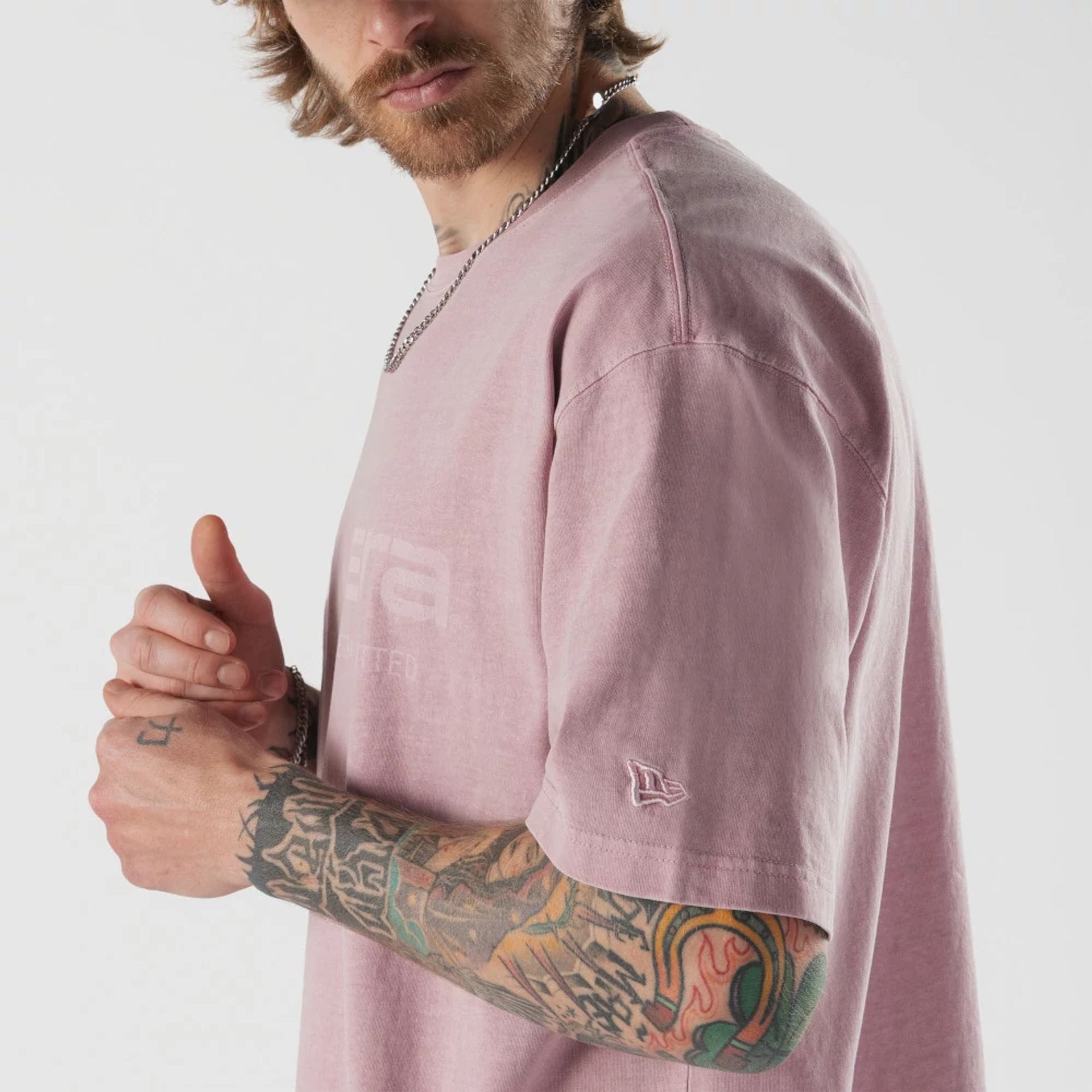 New Era Originators Pink T-Shirt