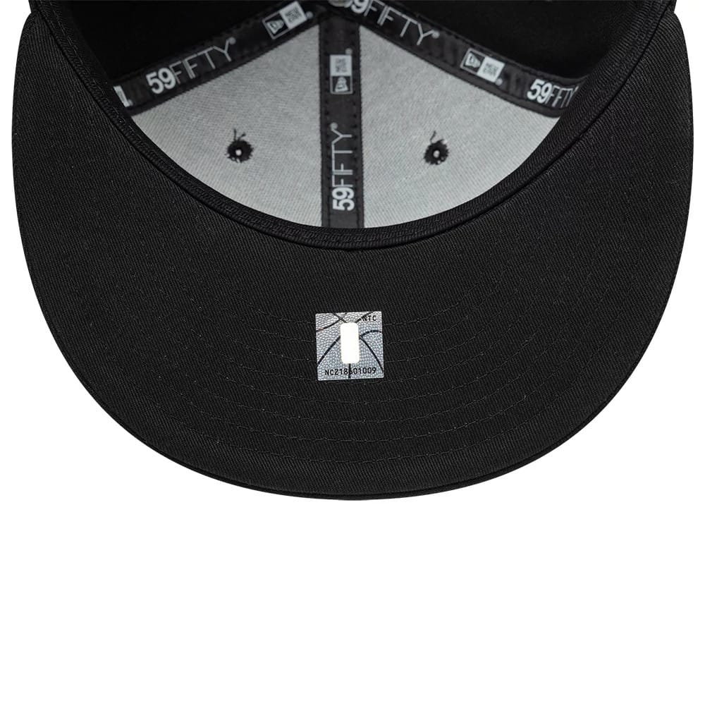 Chicago Bulls NBA Black 59FIFTY Fitted Cap