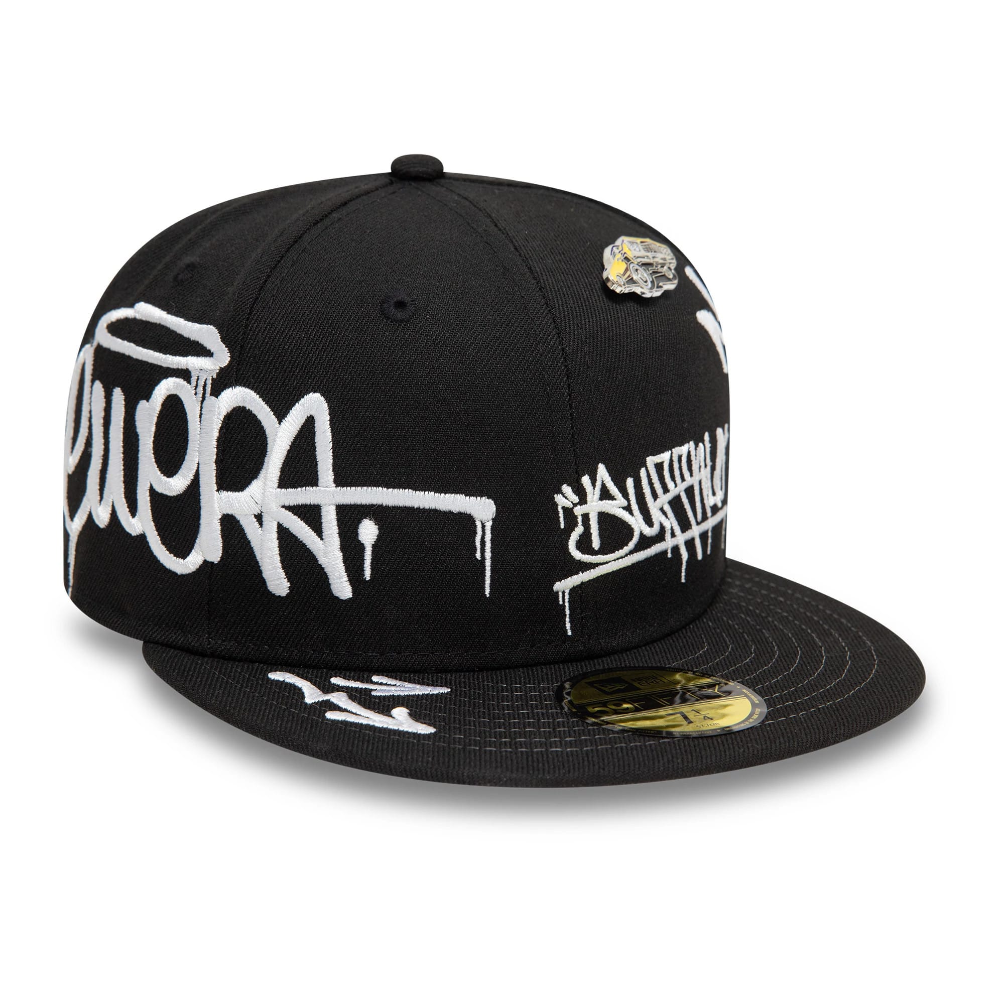 New Era Graphic Black 59FIFTY Fitted Cap