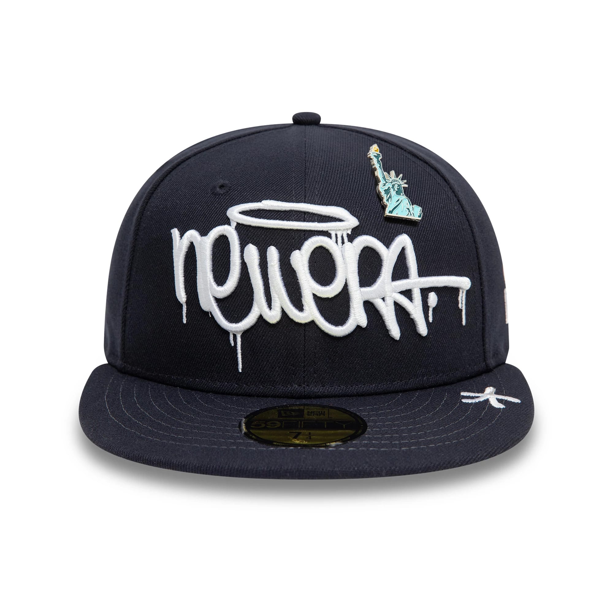 New Era Graphic Navy 59FIFTY Fitted Cap