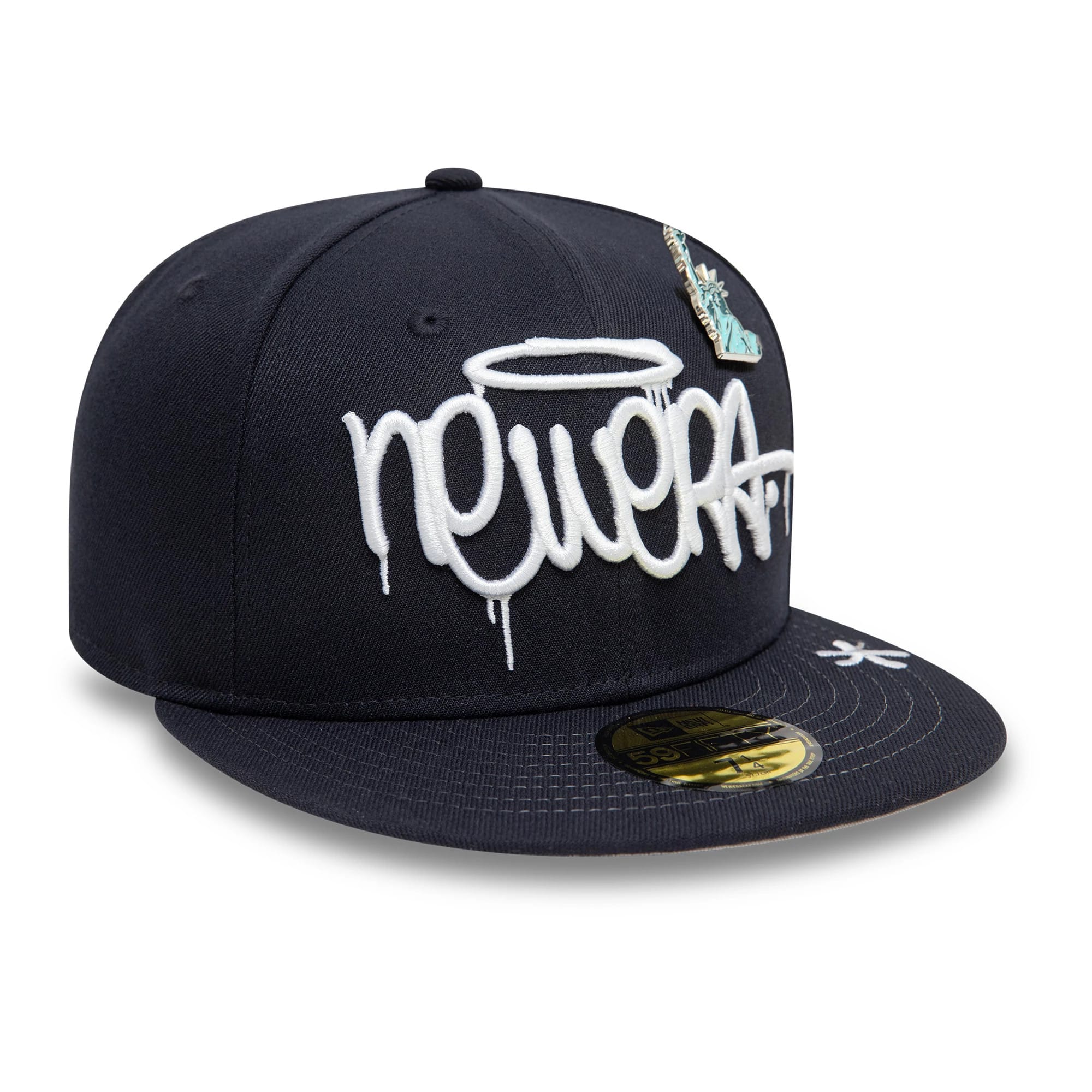 New Era Graphic Navy 59FIFTY Fitted Cap
