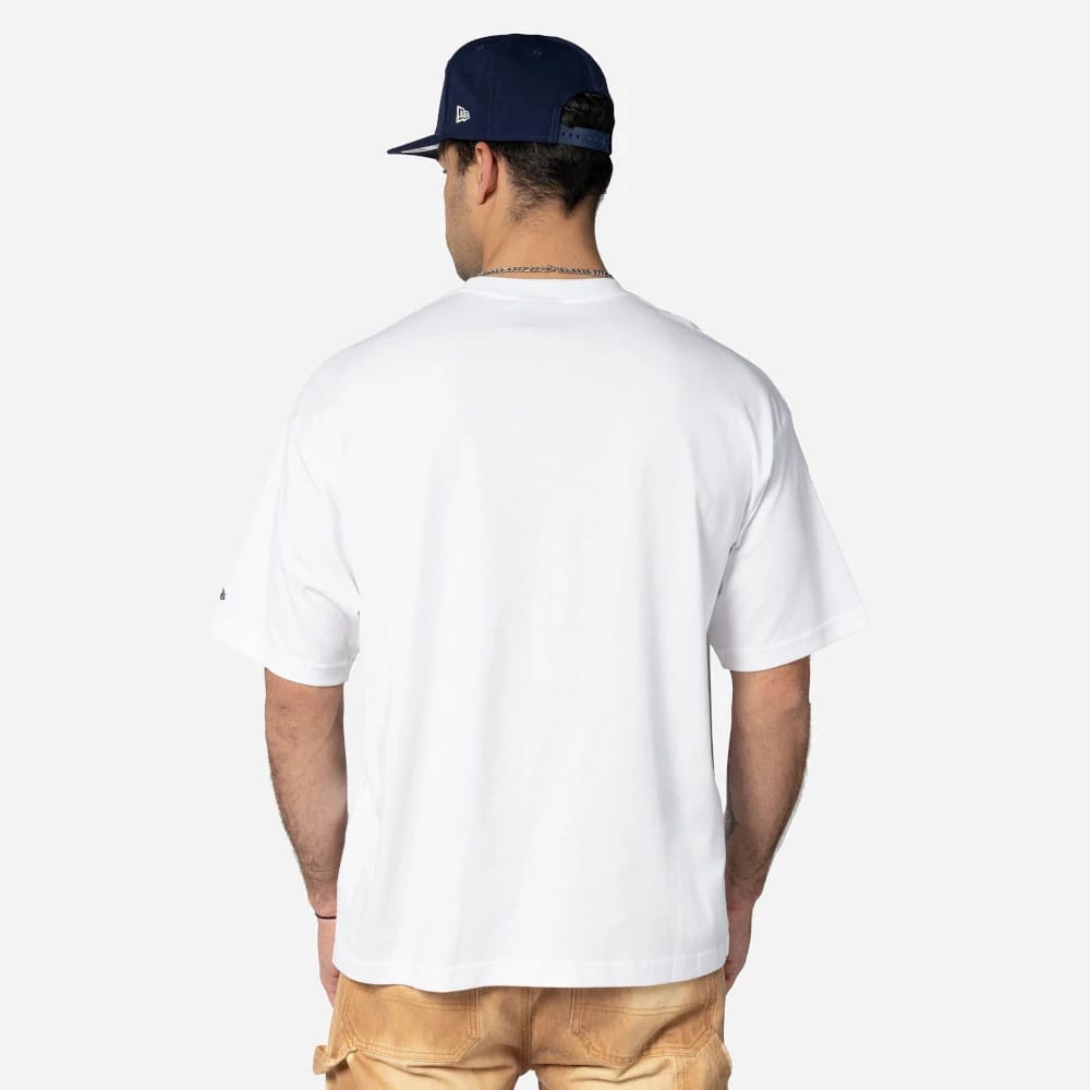 Oakland Athletics VS LA Dodgers MLB Dueling Logos Sport Classic White T-Shirt