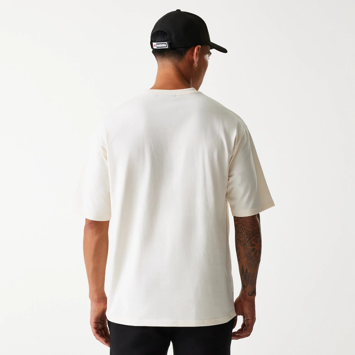 Las Vegas Raiders NFL Super Bowl Open White Oversized T-Shirt