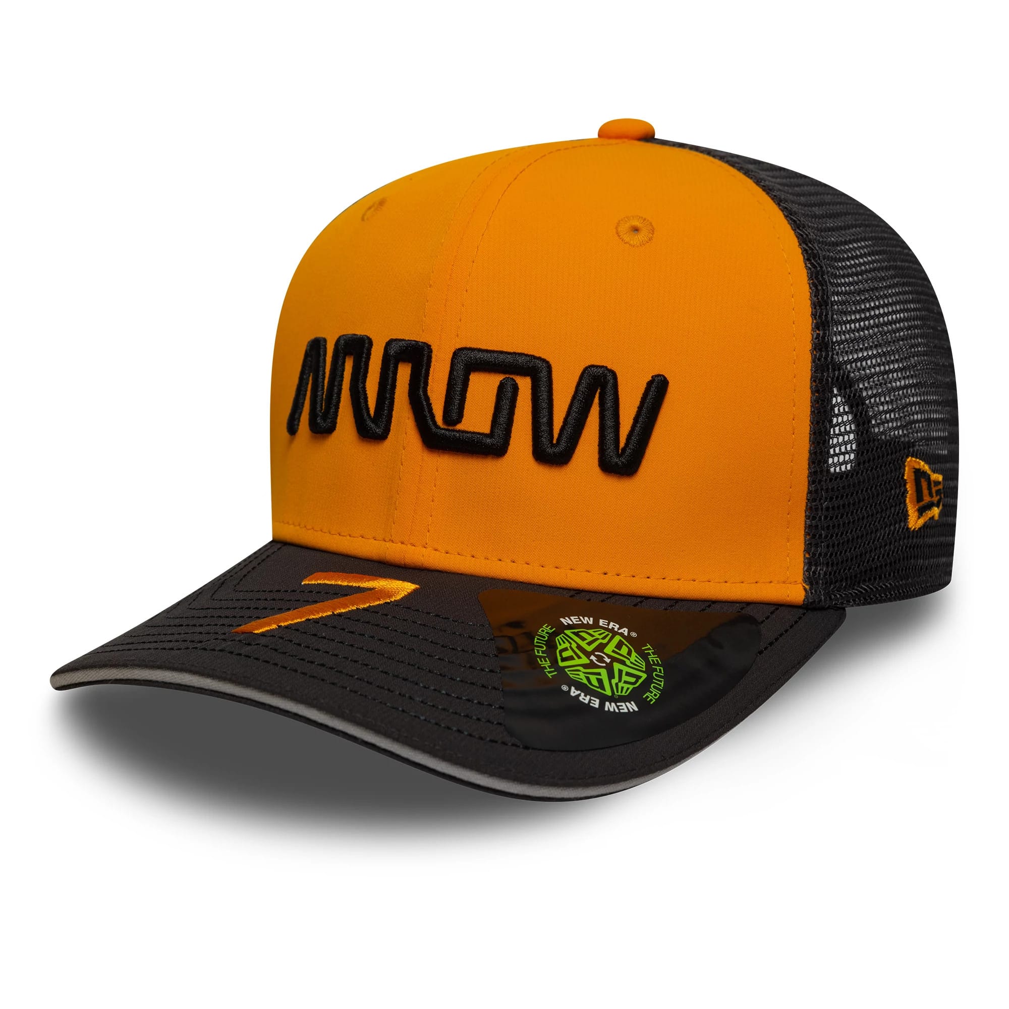 Arrow McLaren Indycar Replica Team Alexander Rossi Orange 9SEVENTY Stretch Snap Adjustable Cap
