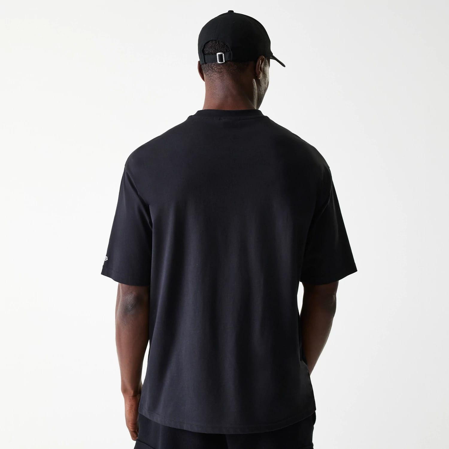 Chicago Bulls NBA Graphic Black Oversized T-Shirt