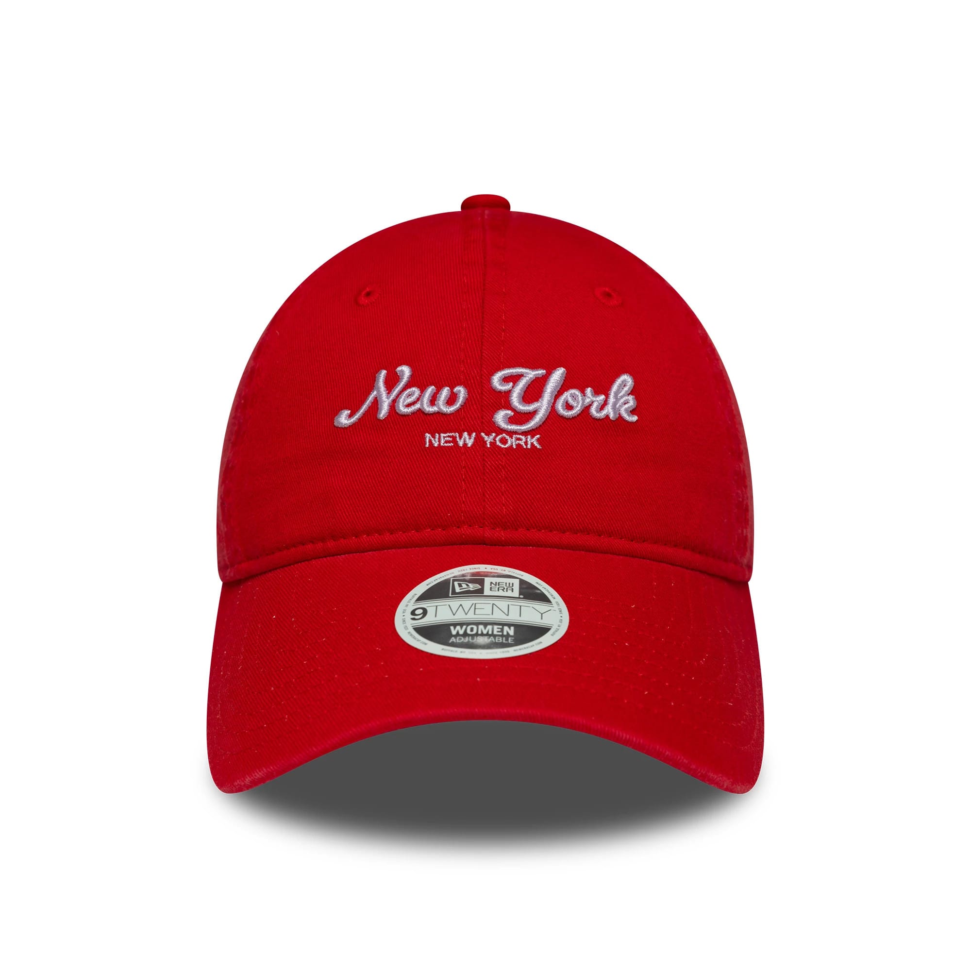 Womens New Era City Red 9TWENTY Adjustable Cap