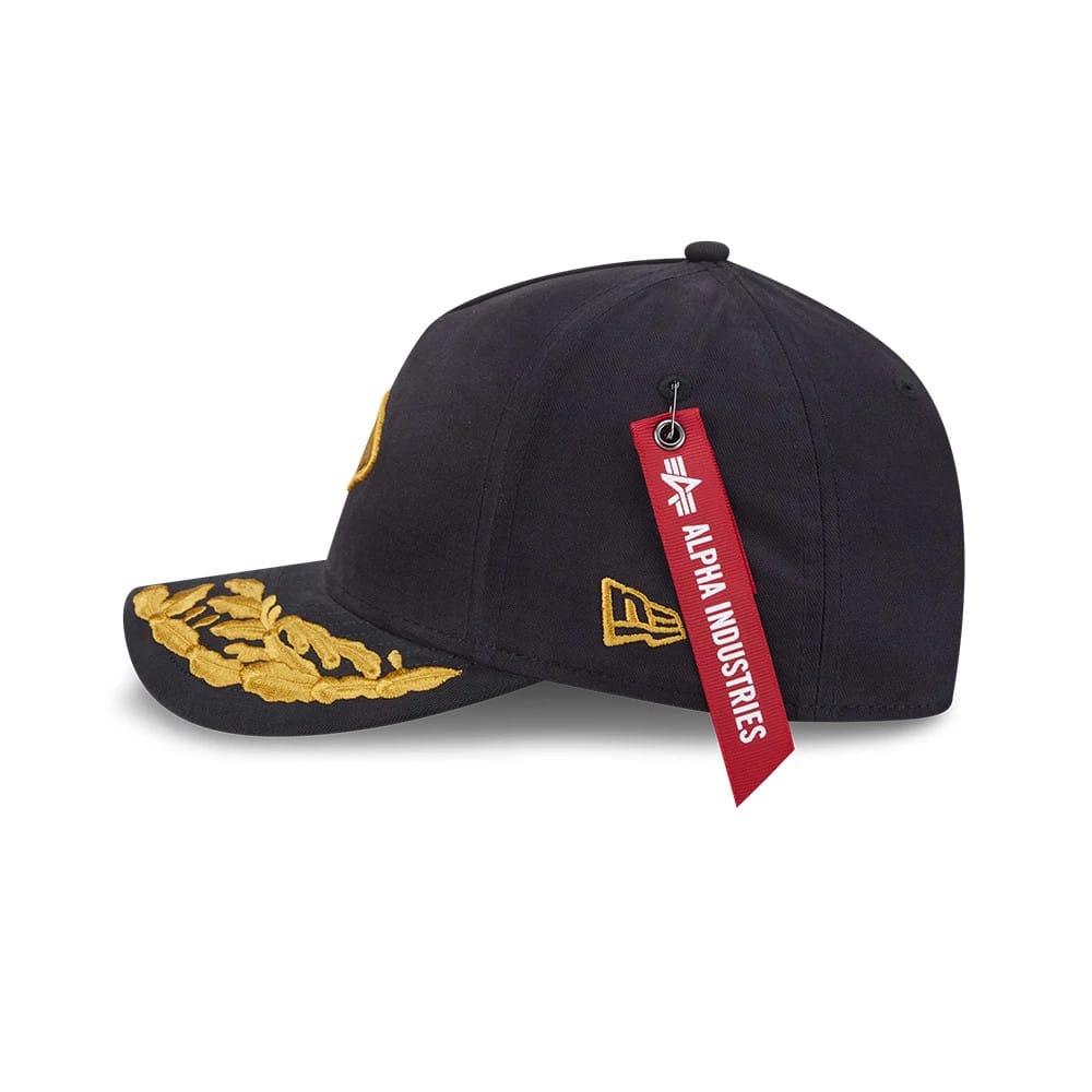 Kansas City Chiefs NFL x Alpha Black 9FORTY M-Crown A-Frame Adjustable Cap