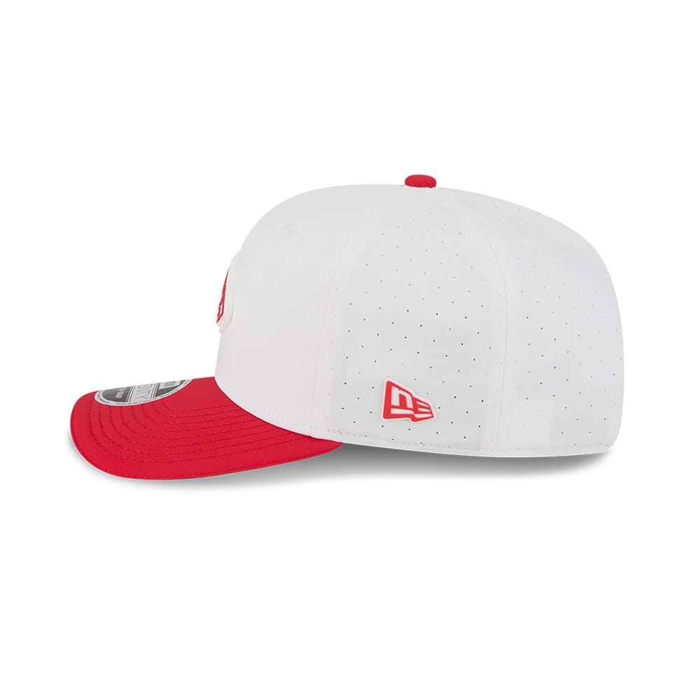 Kansas City Chiefs NFL Training 2025 White 9SEVENTY Stretch Snap Adjustable Cap
