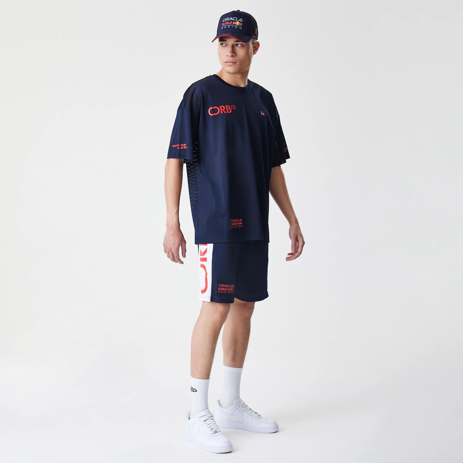 Red Bull Racing Graphic Mesh Dark Blue Shorts