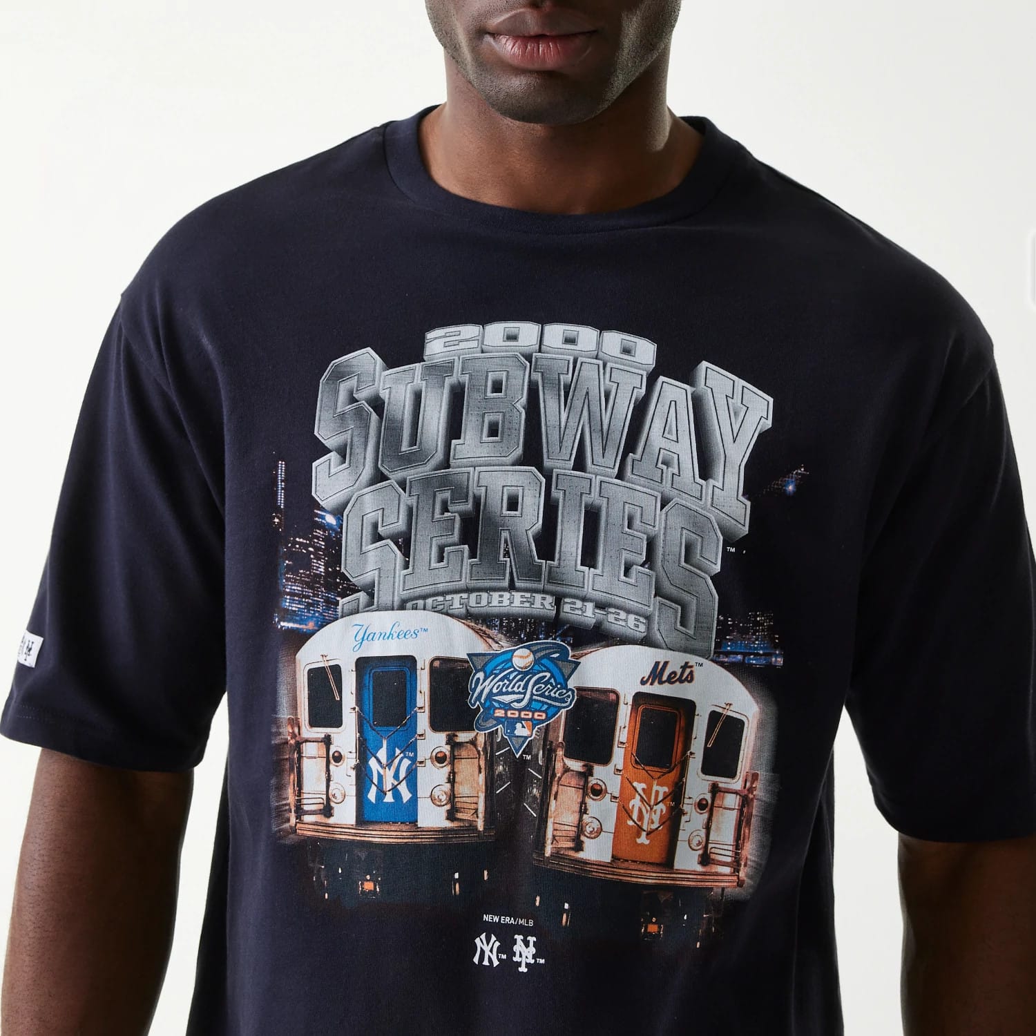 MLB Subway Series Navy Oversized T-Shirt
