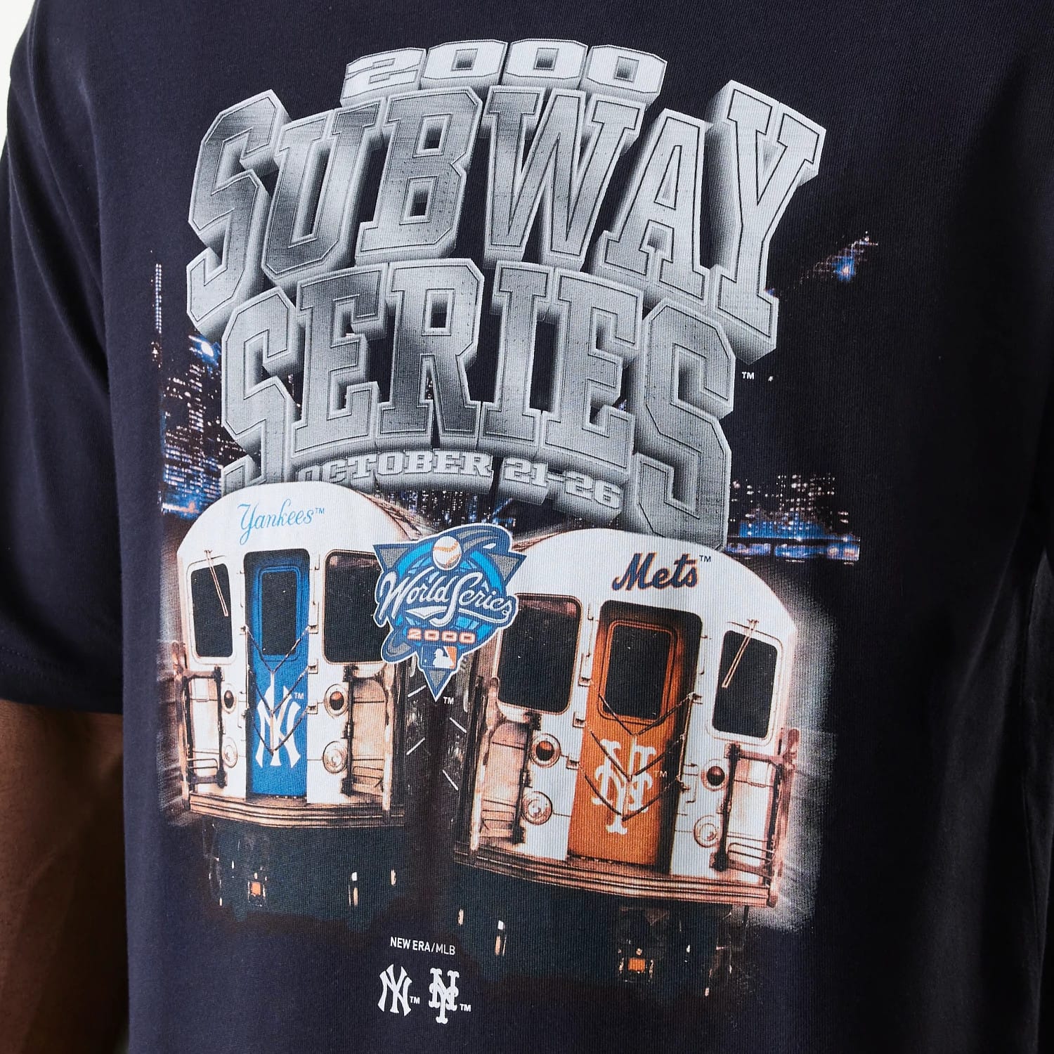 MLB Subway Series Navy Oversized T-Shirt
