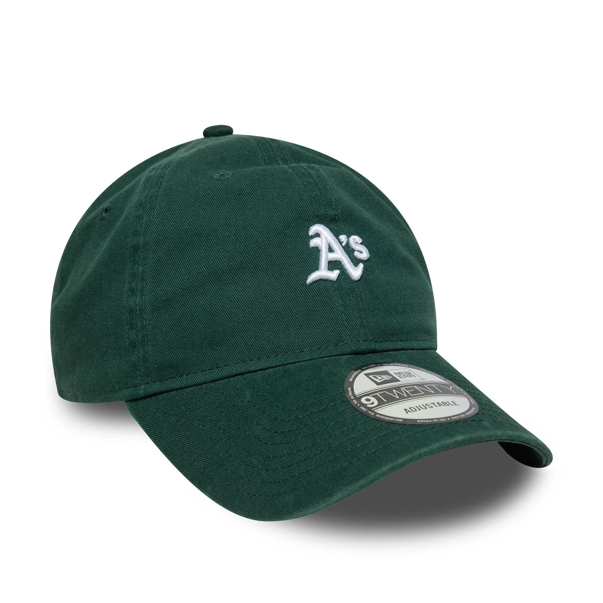 Oakland Athletics MLB Washed Mini Logo Dark Green 9TWENTY Adjustable Cap