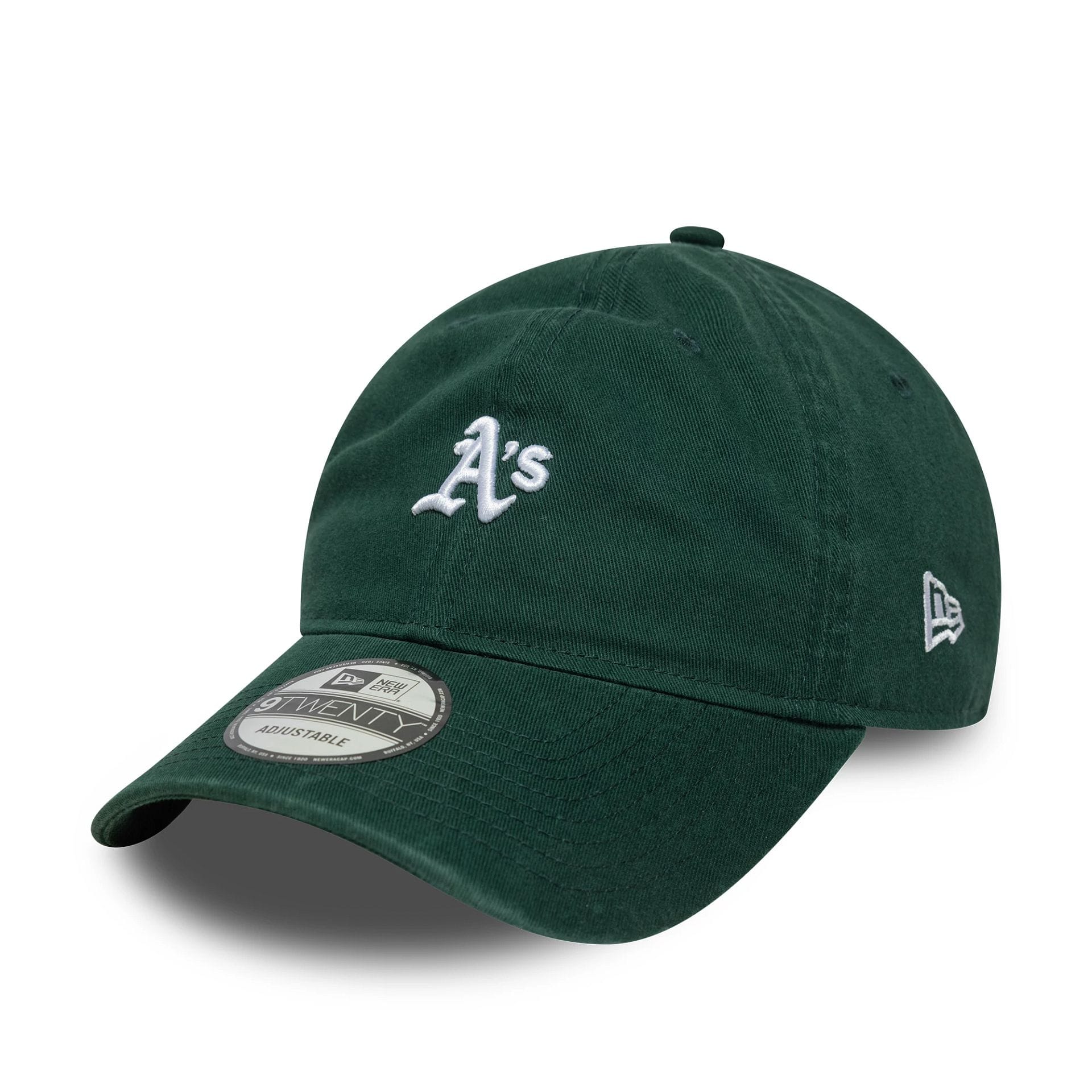 Oakland Athletics MLB Washed Mini Logo Dark Green 9TWENTY Adjustable Cap
