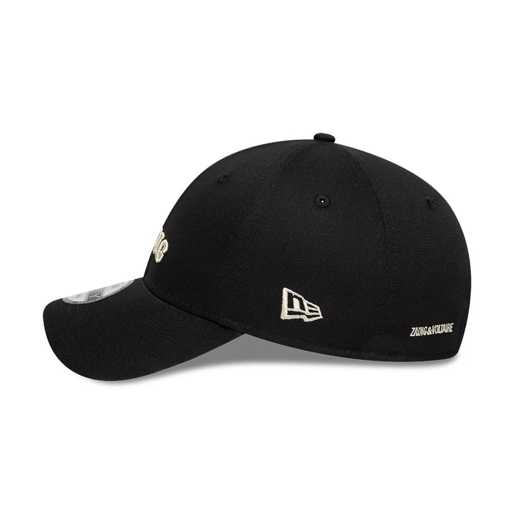 New Era X Zadig & Voltaire Black 9FORTY Adjustable Cap