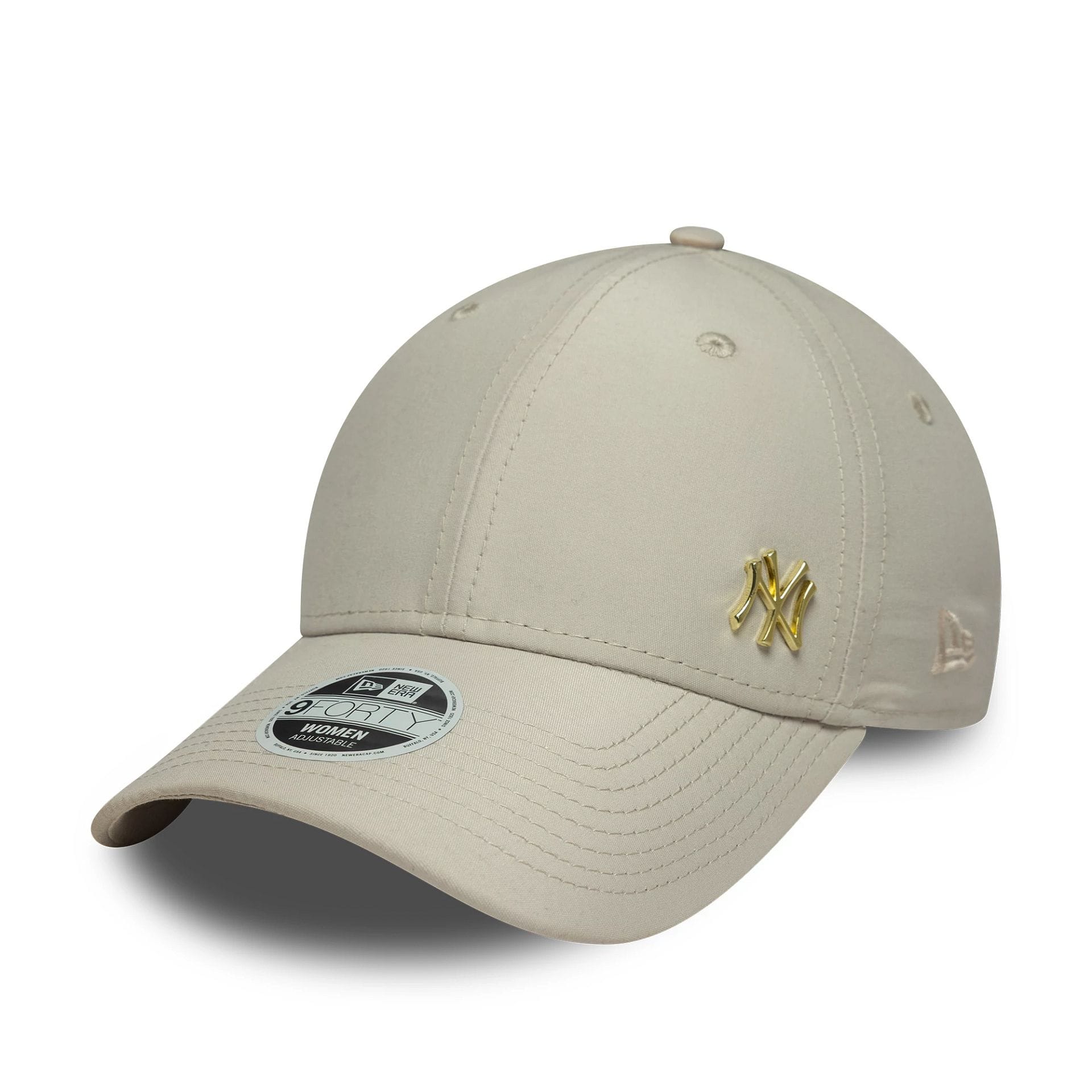 New York Yankees Womens MLB Flawless Light Beige 9FORTY Cap