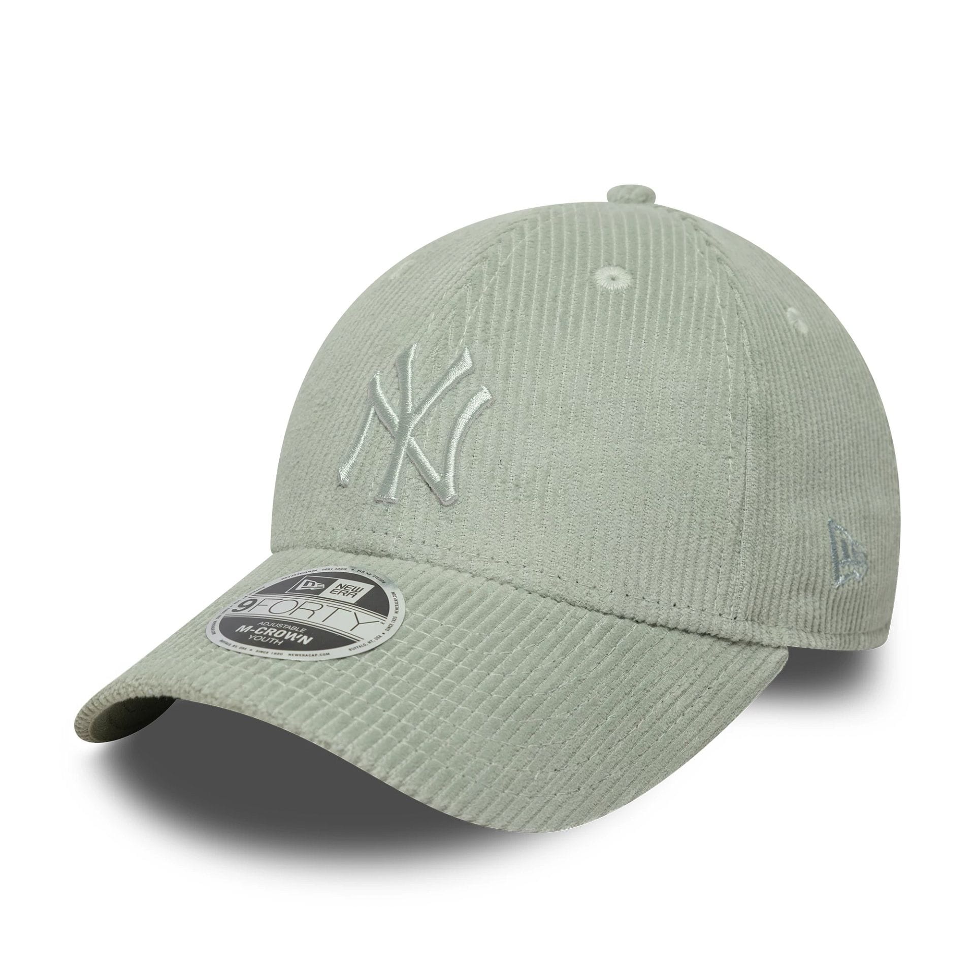 New York Yankees Youth MLB Cord Pastel Green 9FORTY M-Crown Cap