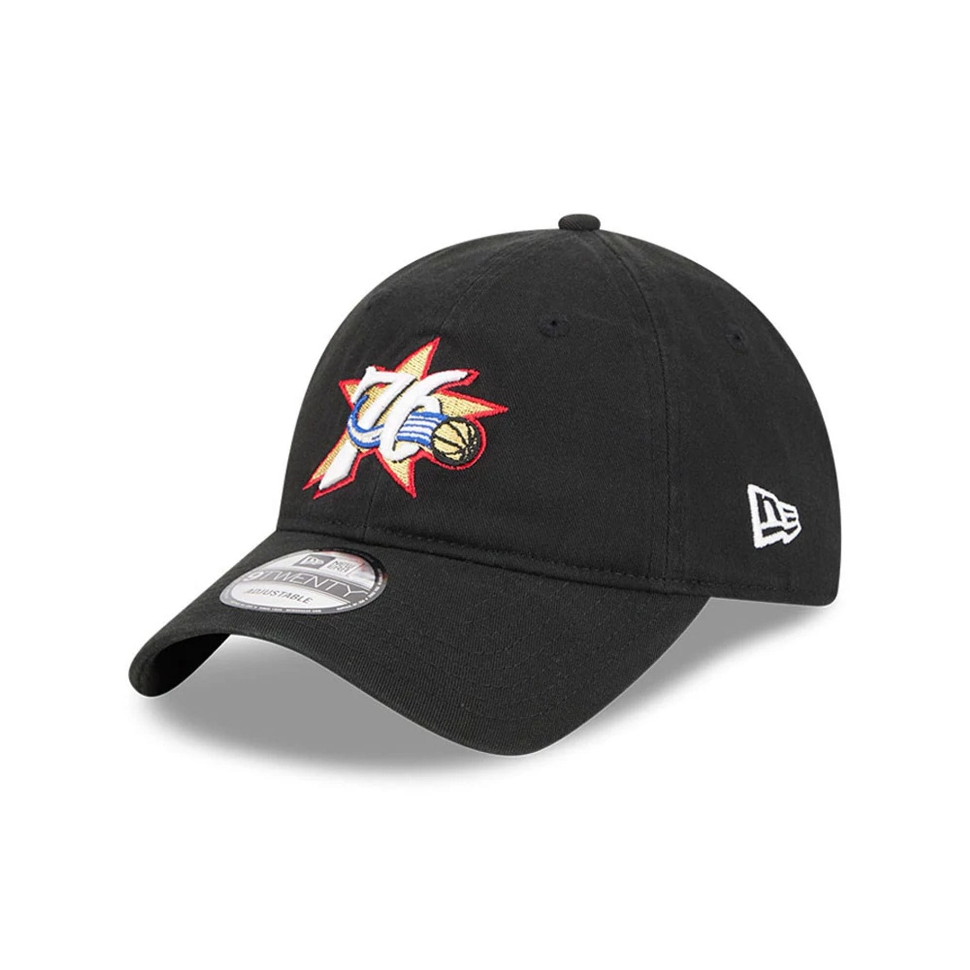 Philadelphia 76ers NBA Classic Black 9TWENTY Adjustable Cap