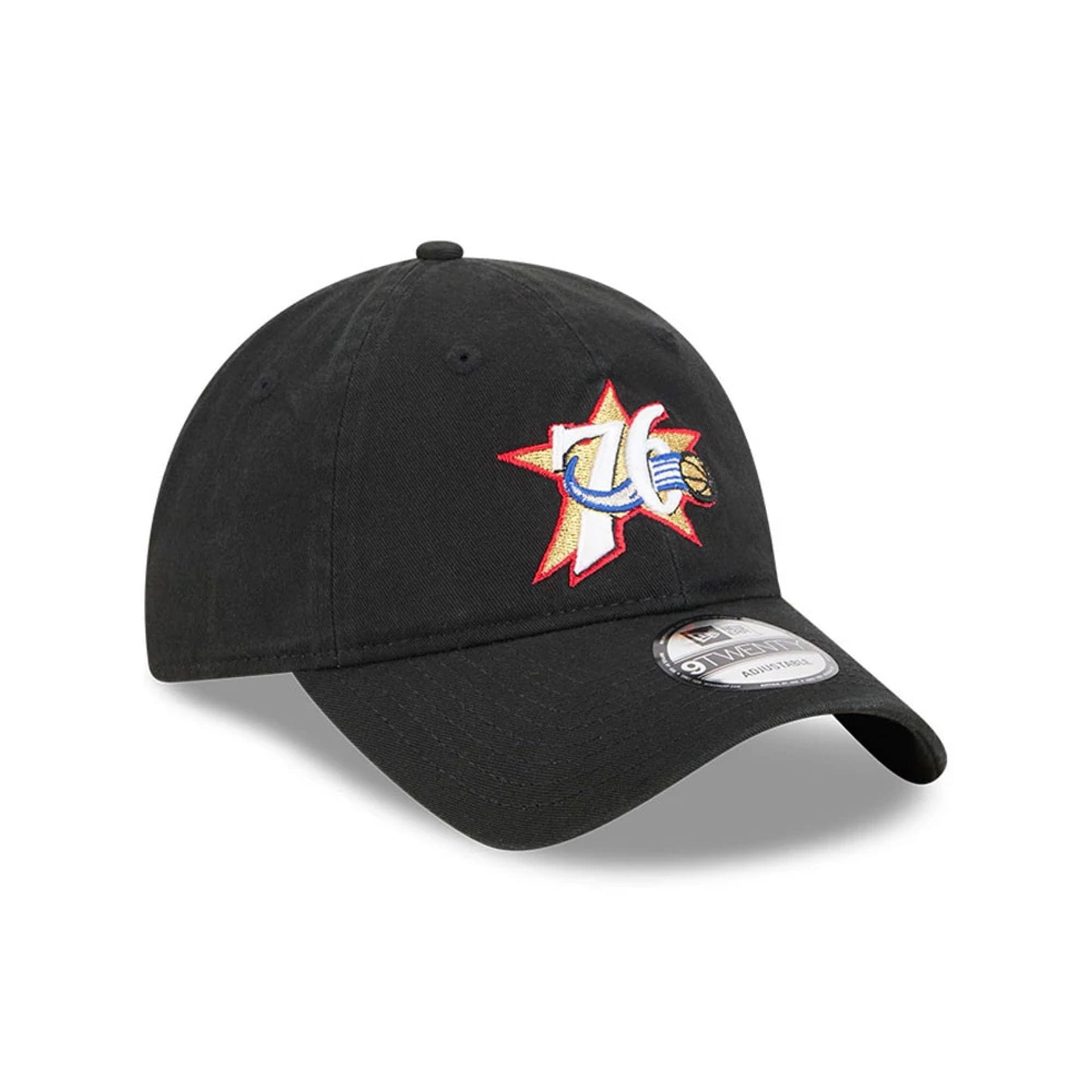 Philadelphia 76ers NBA Classic Black 9TWENTY Adjustable Cap