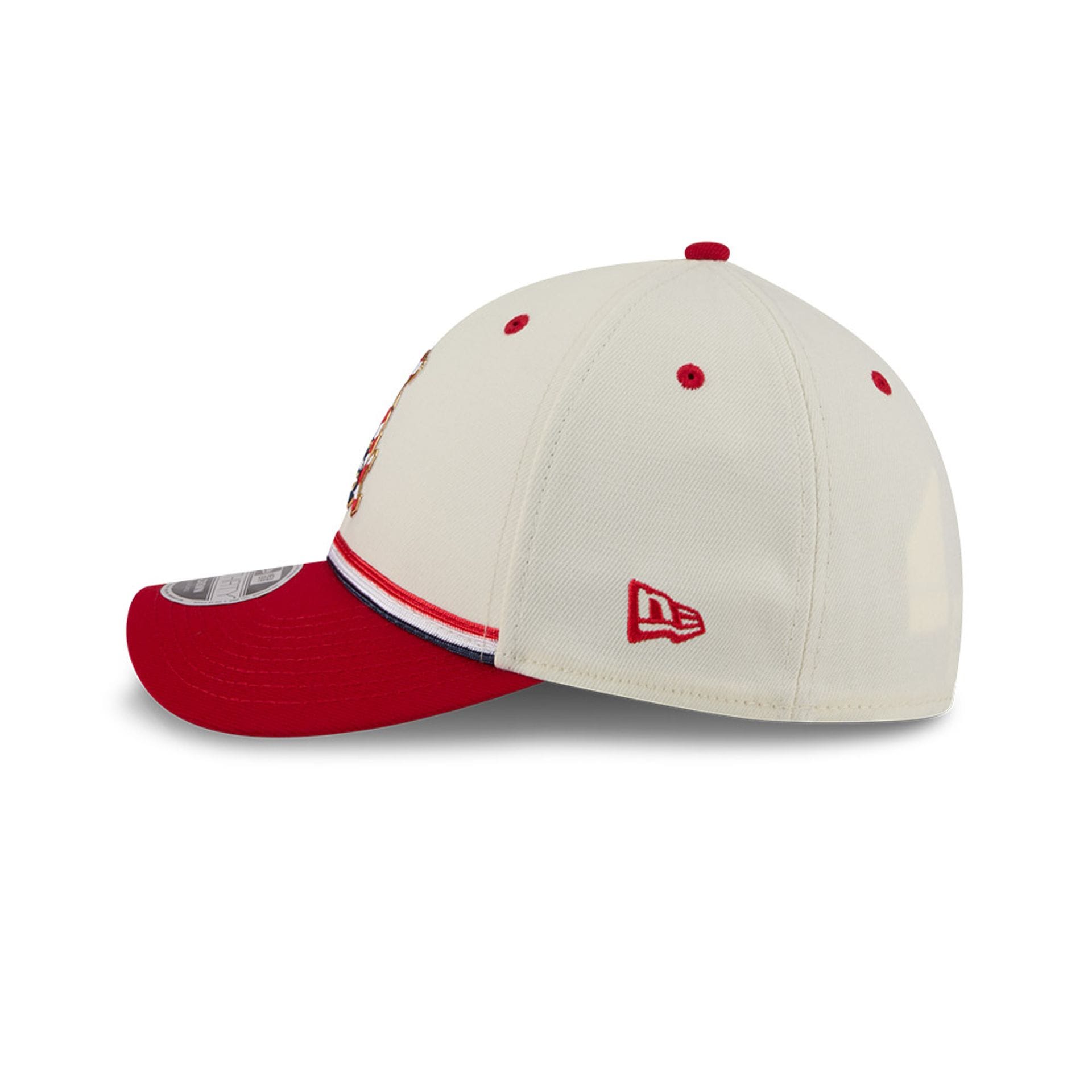 White Sox MLB 4th Of July 2026 Cream 39THIRTY M-Crown Stretch Fit Cap