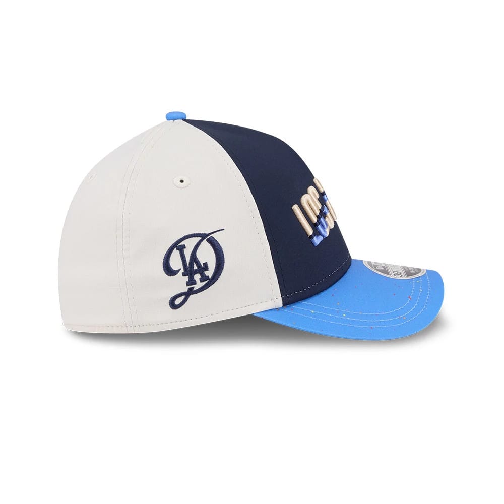 Dodgers MLB City Connect Navy 39THIRTY M-Crown A-Frame Stretch Fit Cap