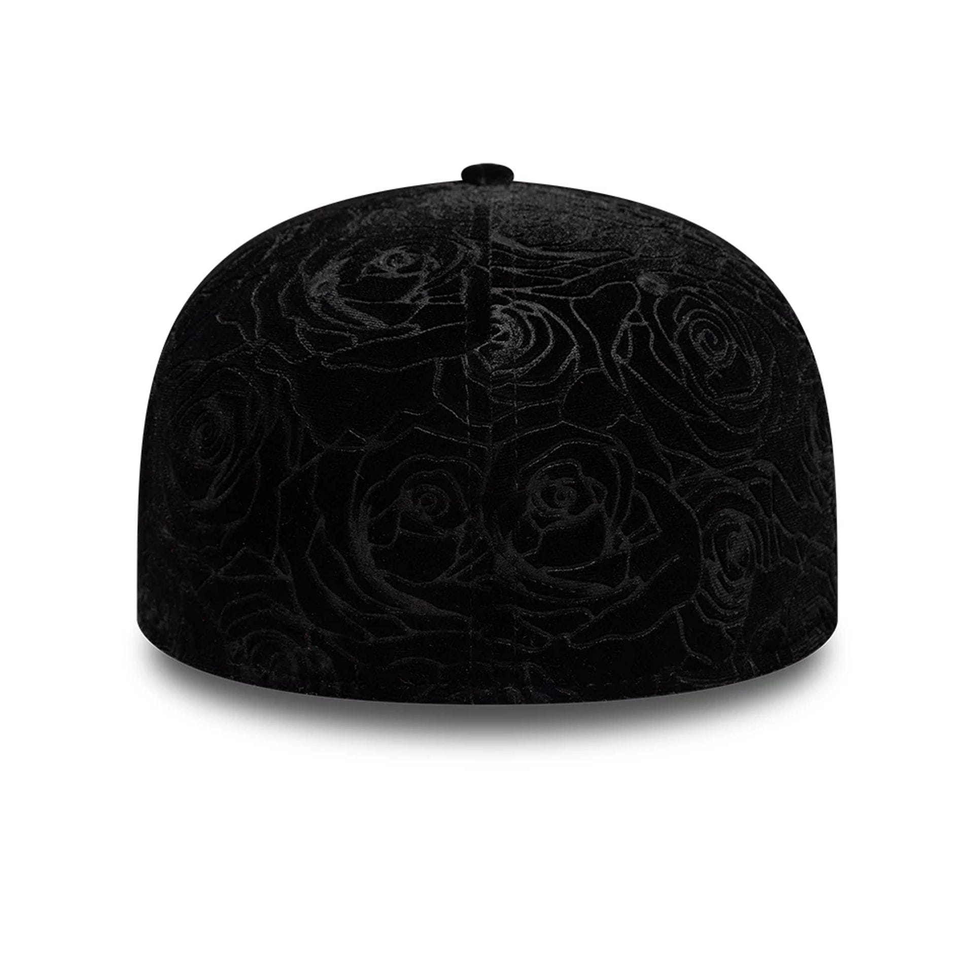 New Era Floral Velour Black 59FIFTY Fitted Cap