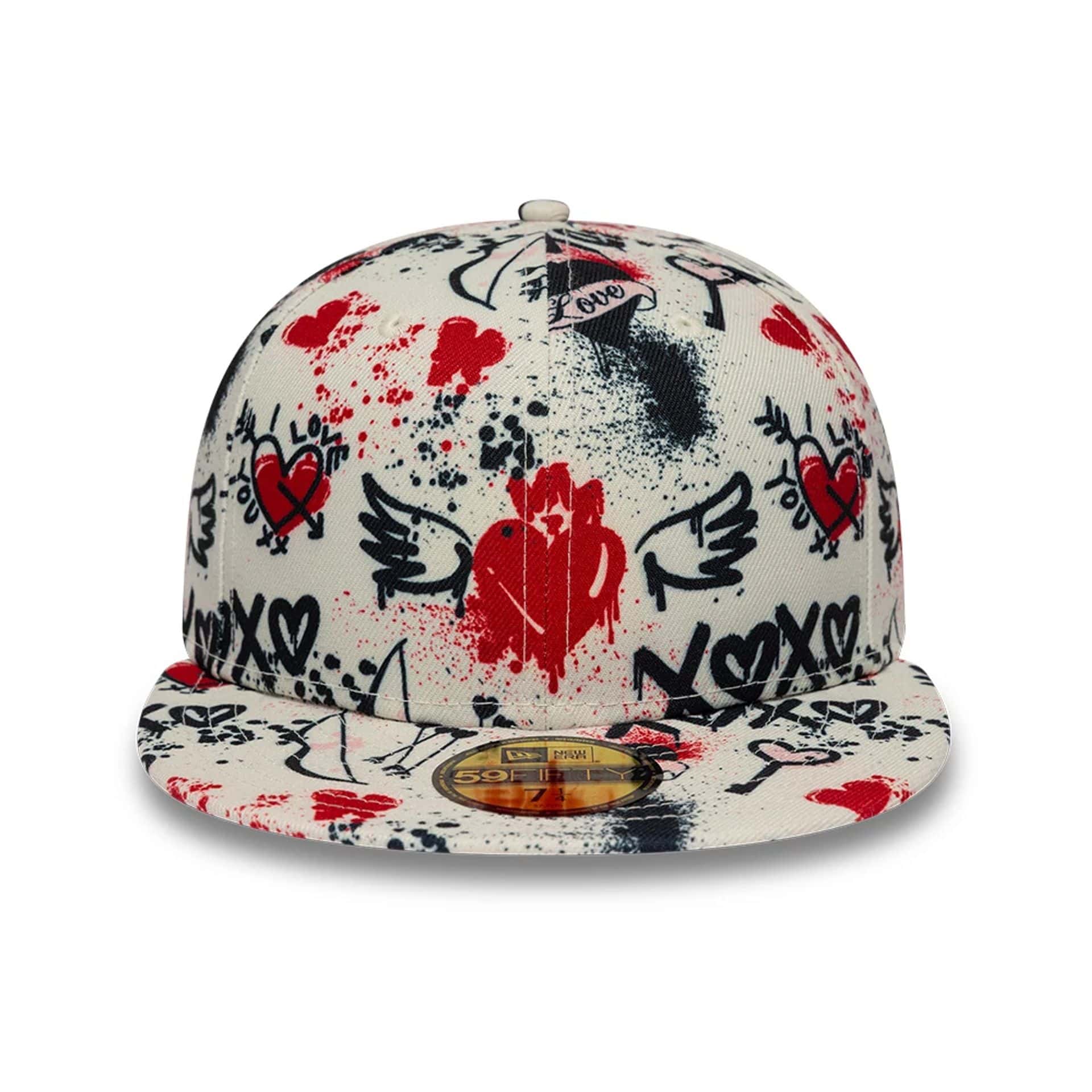 New Era Valentines Light Beige 59FIFTY Fitted Cap