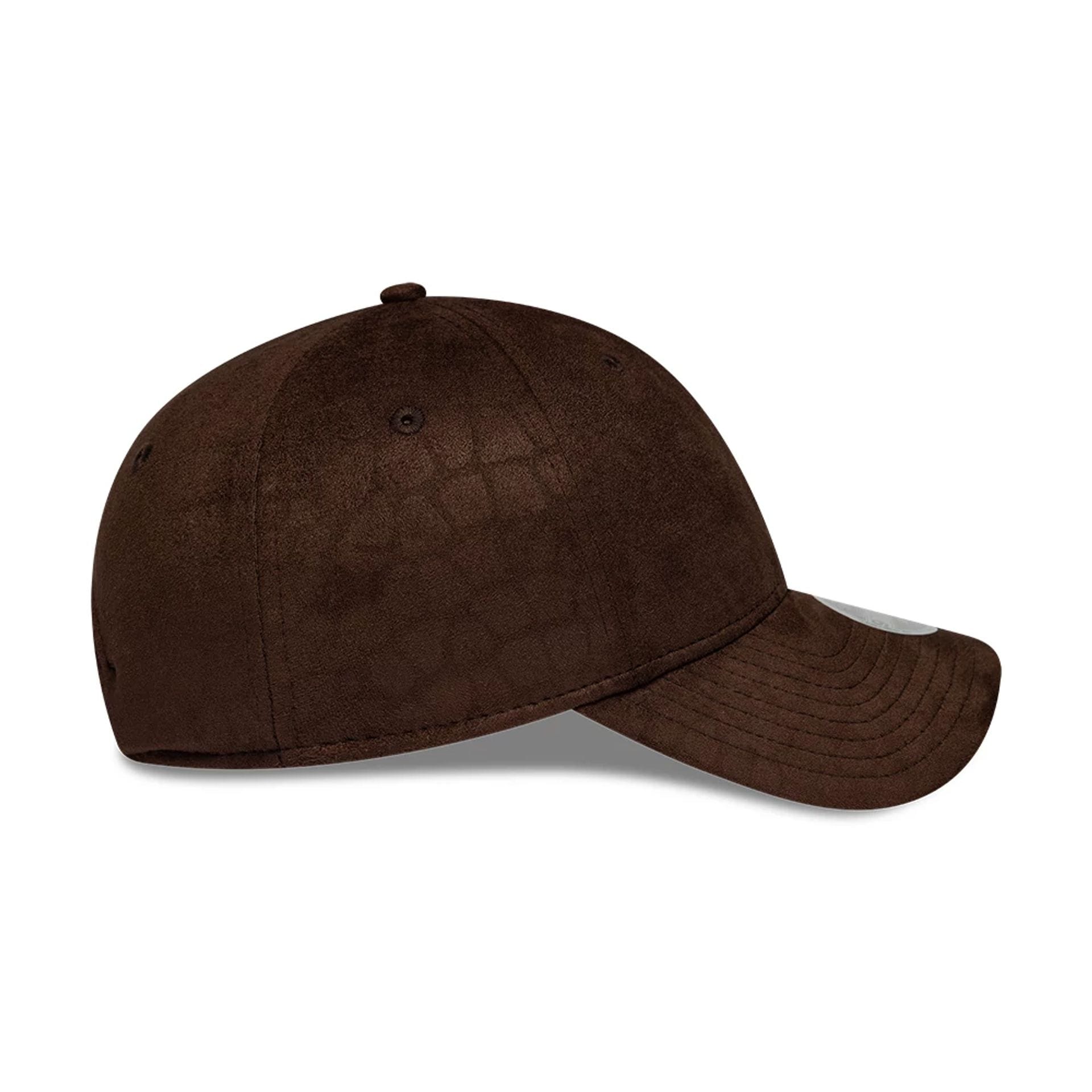 Womens New Era Textured Dark Brown 9TWENTY Adjustable Cap