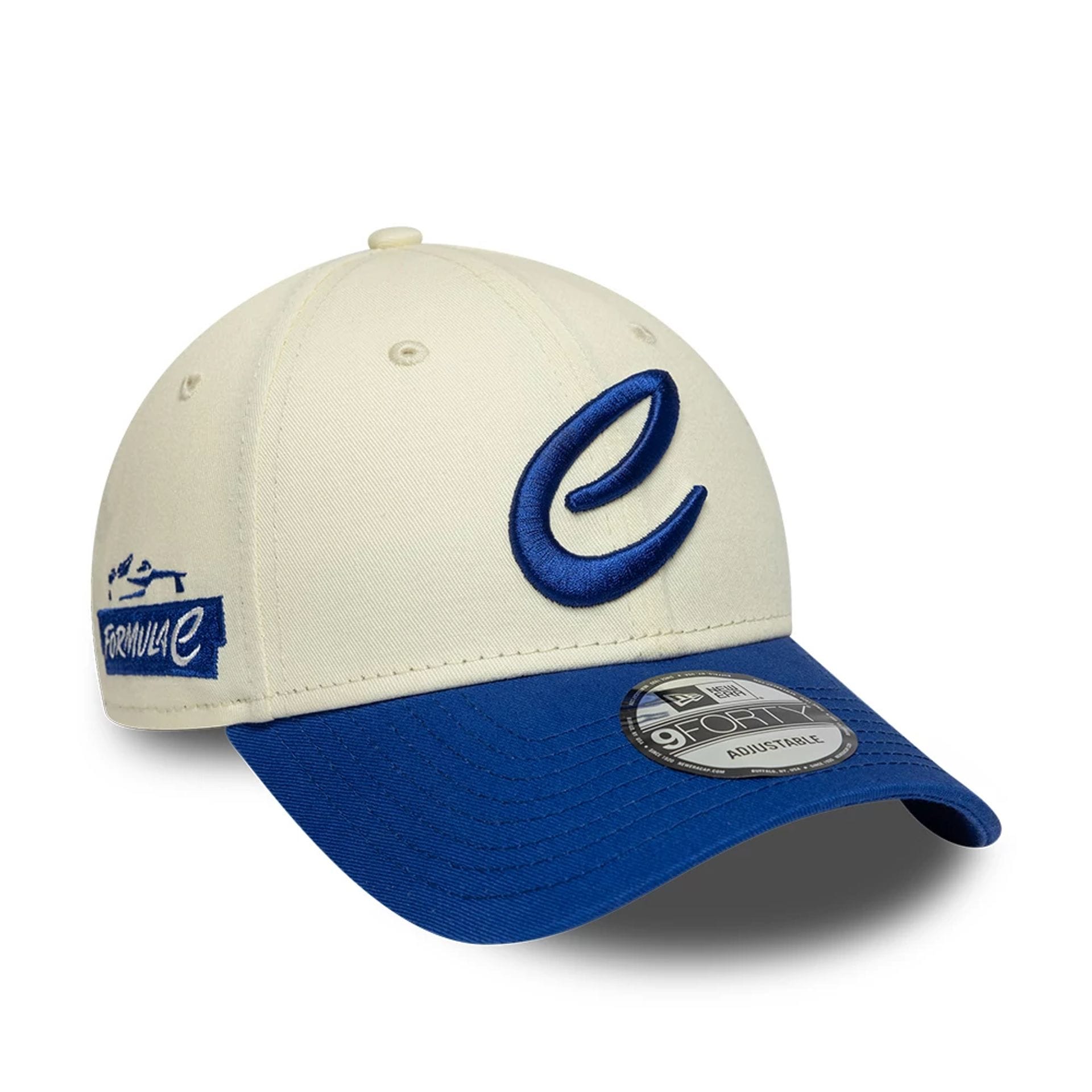 FIA Formula E Cream 9FORTY Adjustable Cap