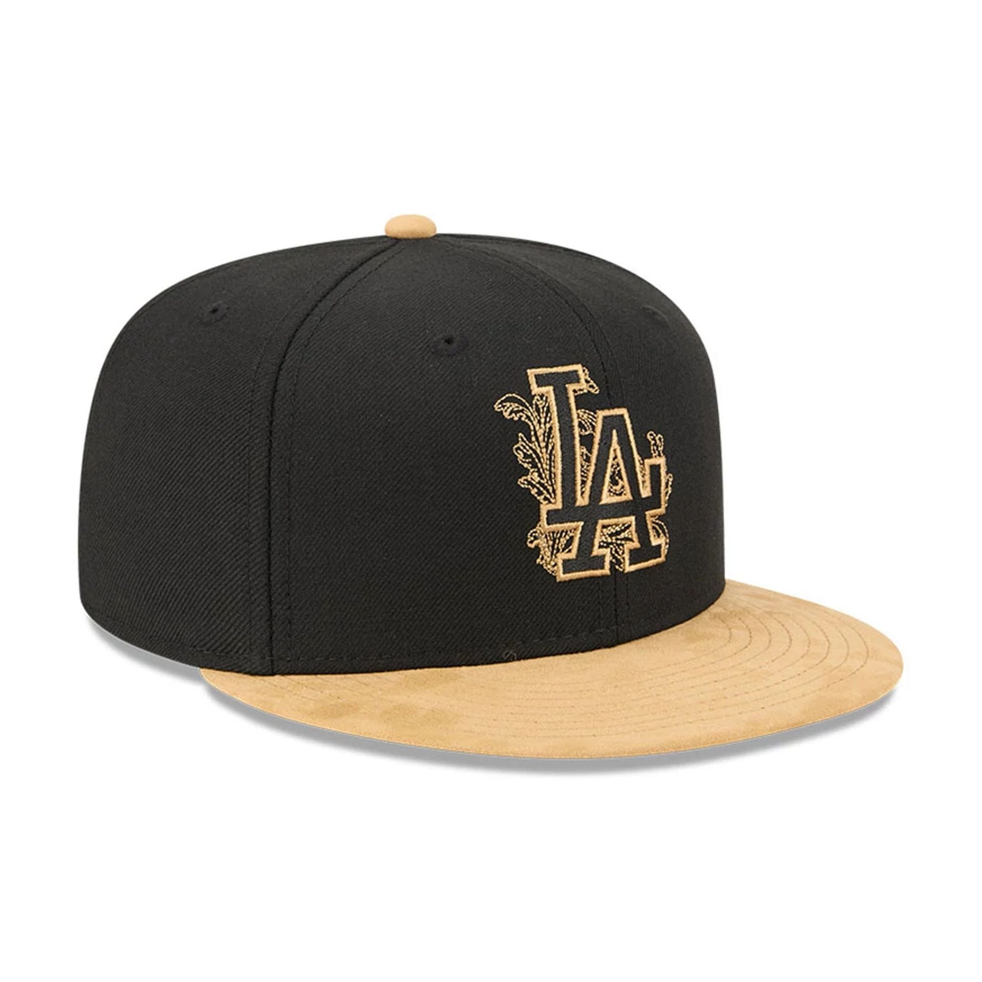 LA Dodgers MLB 59FIFTY Day Fauna Black 59FIFTY Fitted Cap