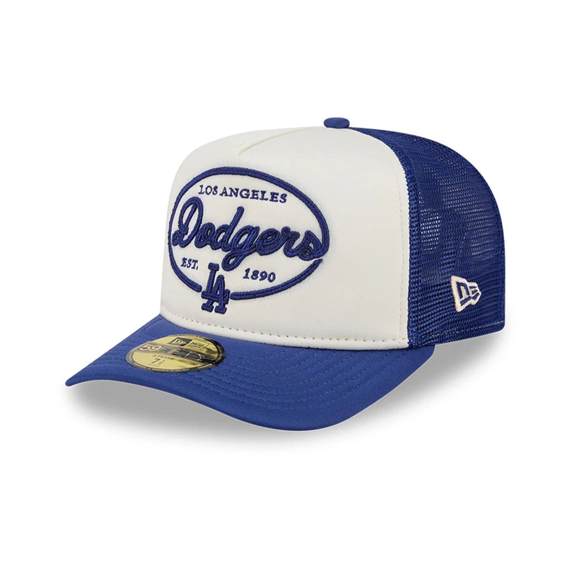 LA Dodgers MLB 59FIFTY Day Dark Blue 59FIFTY A-Frame Fitted Cap