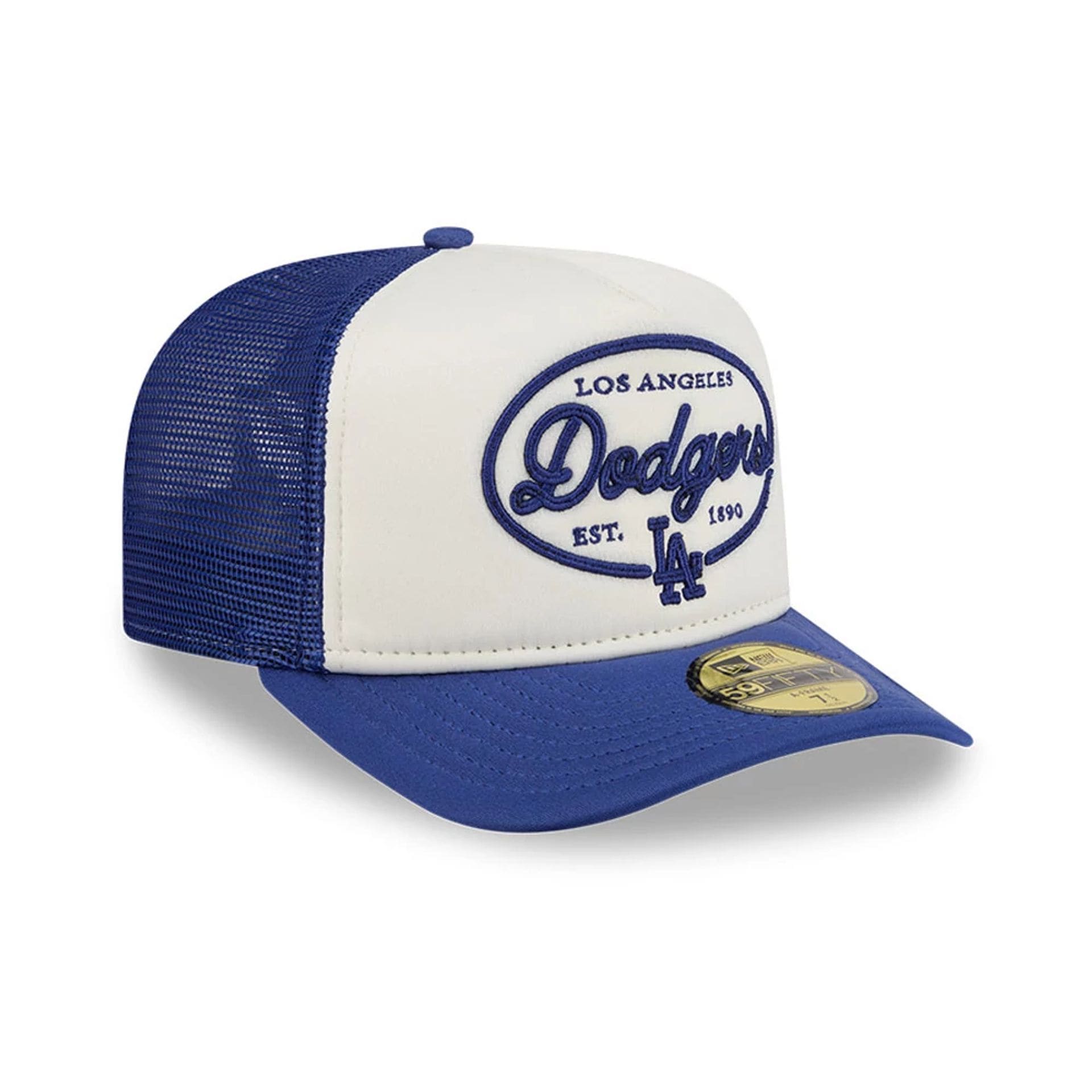 LA Dodgers MLB 59FIFTY Day Dark Blue 59FIFTY A-Frame Fitted Cap