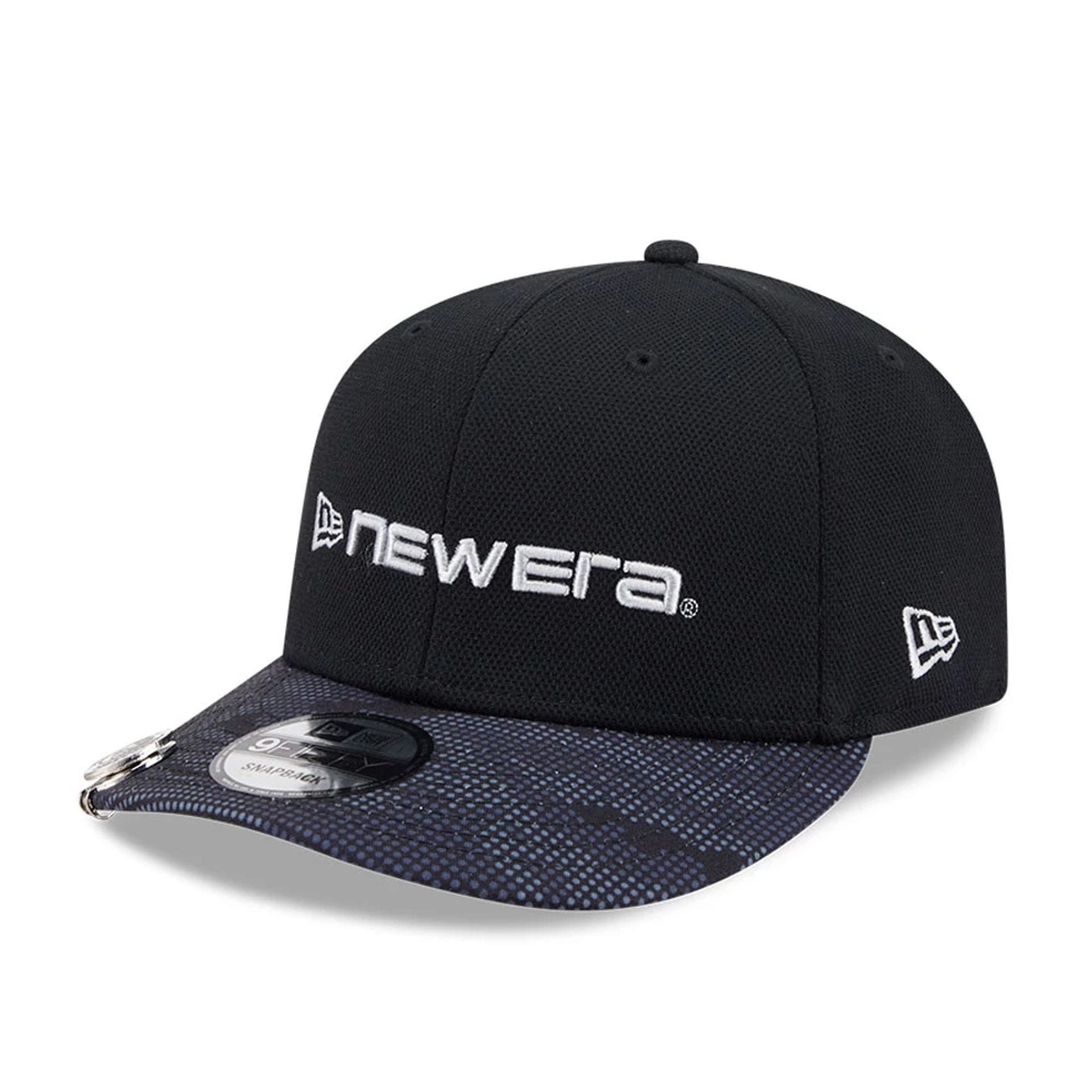 New Era Golf Black 9FIFTY Snapback Adjustable Cap
