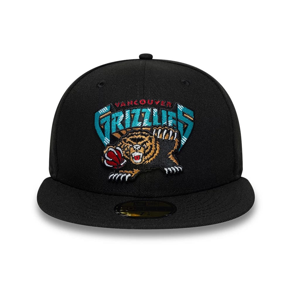 Vancouver Grizzlies NBA Hardwood Classic Black 59FIFTY Fitted Cap