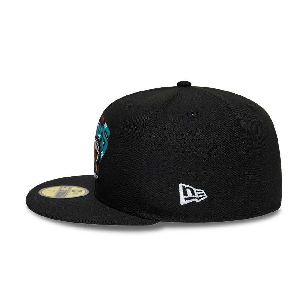 Vancouver Grizzlies NBA Hardwood Classic Black 59FIFTY Fitted Cap