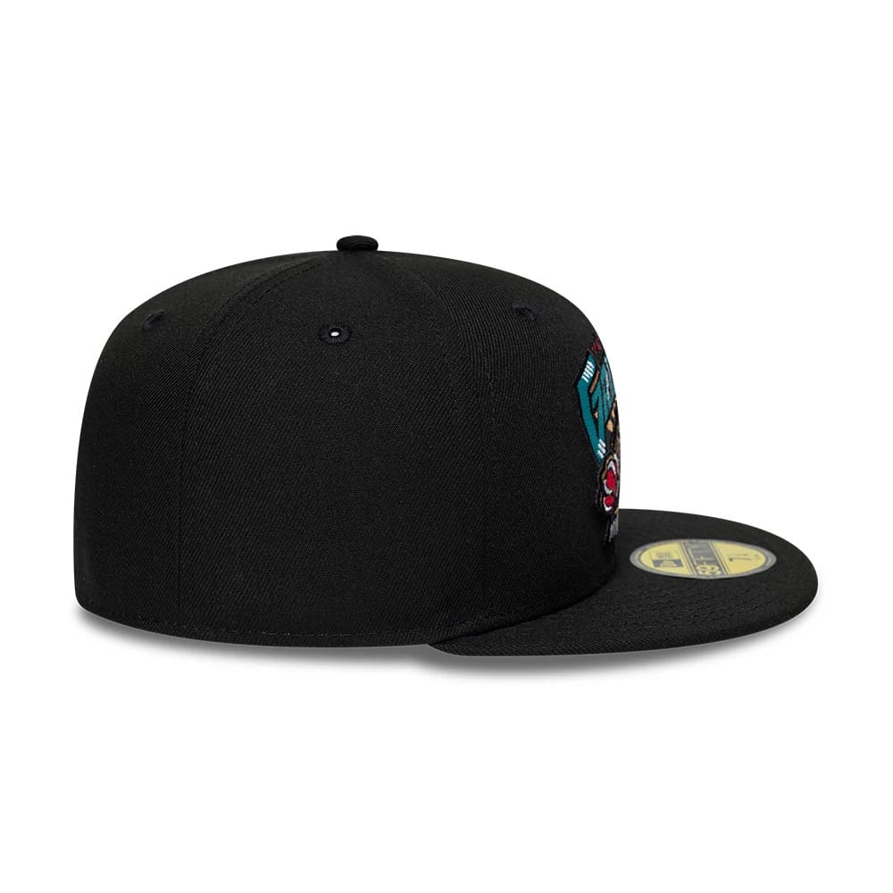 Vancouver Grizzlies NBA Hardwood Classic Black 59FIFTY Fitted Cap