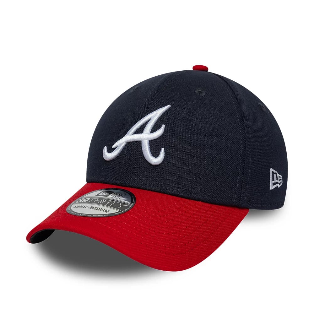 Atlanta Braves MLB Classic Navy 39THIRTY Stretch Fit Cap