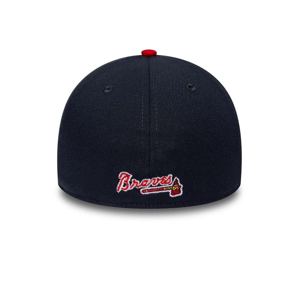 Atlanta Braves MLB Classic Navy 39THIRTY Stretch Fit Cap