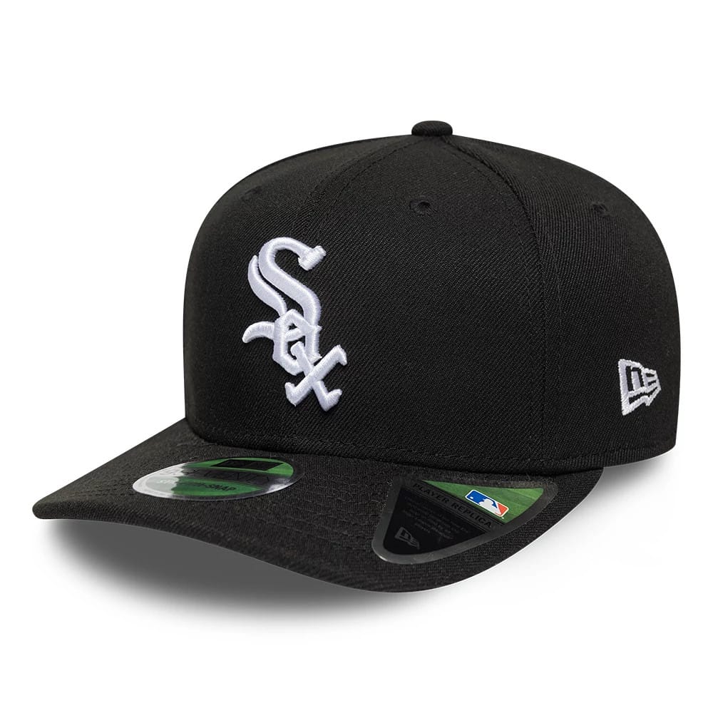 Chicago White Sox MLB Player Replica Black 9SEVENTY Stretch Snap Adjustable Cap