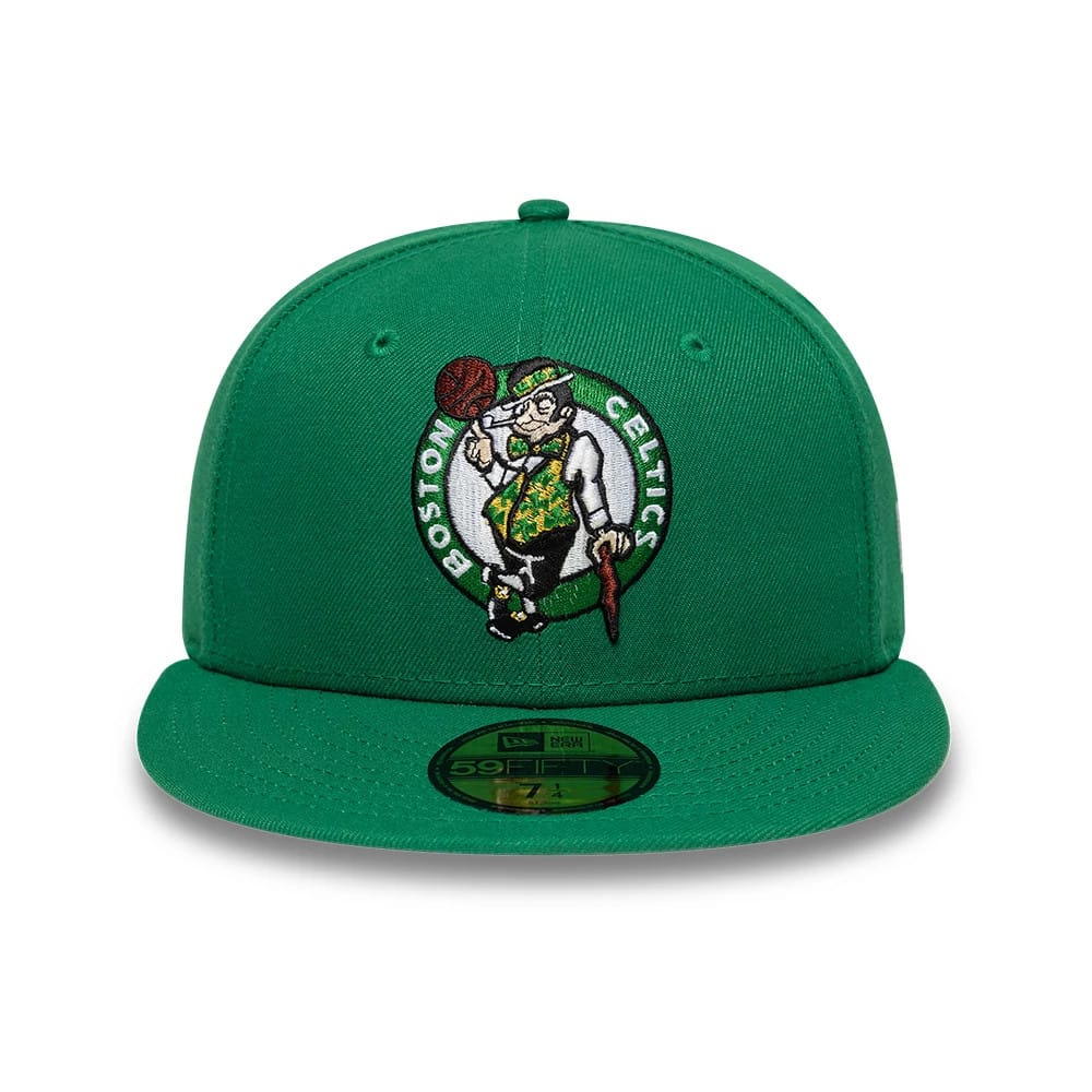 Boston Celtics NBA Basic Green 59FIFTY Fitted Cap