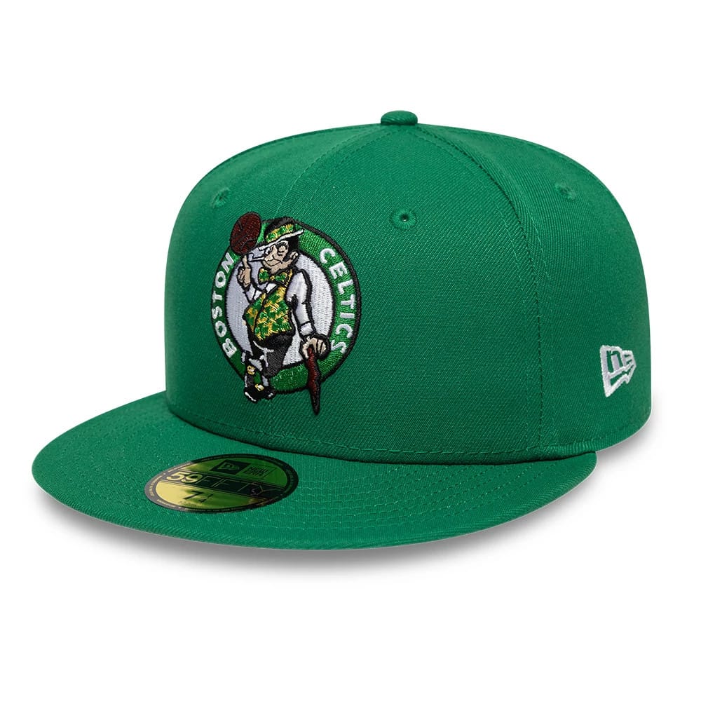Boston Celtics NBA Basic Green 59FIFTY Fitted Cap