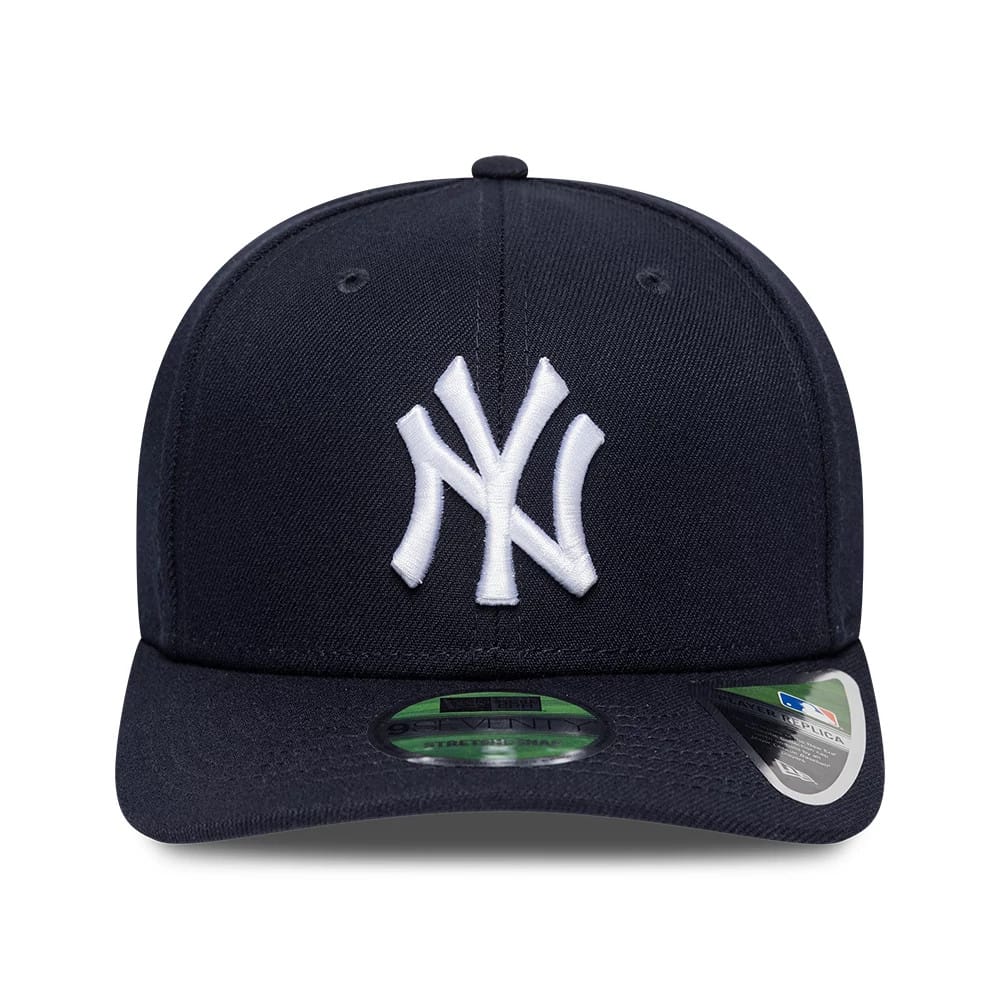New York Yankees MLB Player Replica Navy 9SEVENTY Stretch Snap Adjustable Cap