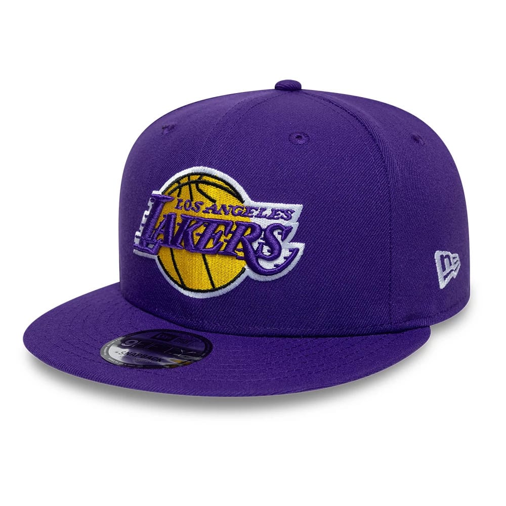 LA Lakers NBA Purple 9FIFTY Snapback Adjustable Cap