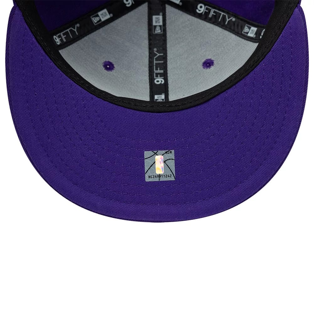 LA Lakers NBA Purple 9FIFTY Snapback Adjustable Cap