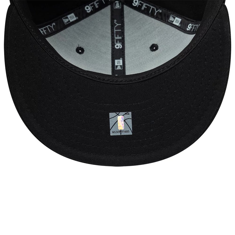 LA Lakers NBA Black 9FIFTY Snapback Adjustable Cap