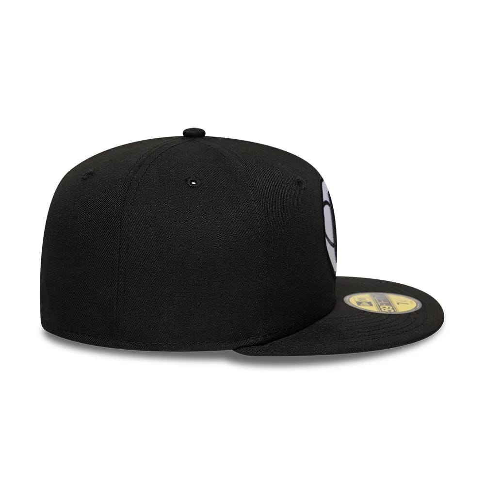 Brooklyn Nets NBA Basic Black 59FIFTY Fitted Cap